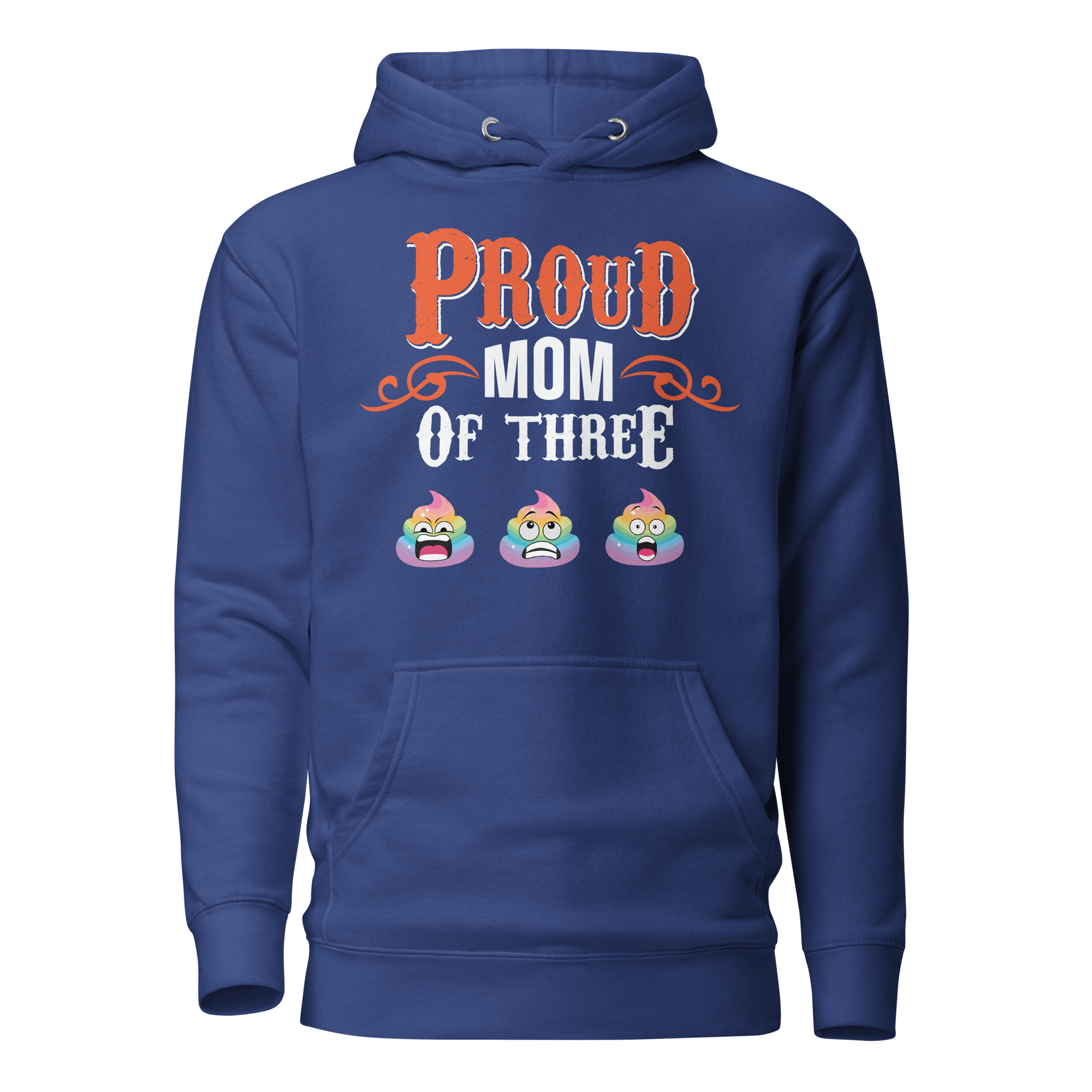 Proud Mom Of Three Unisex Hoodie