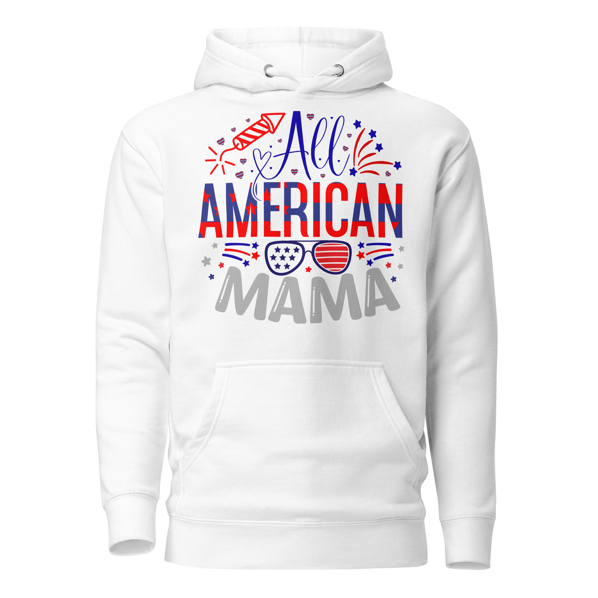 All American Mama Hoodie