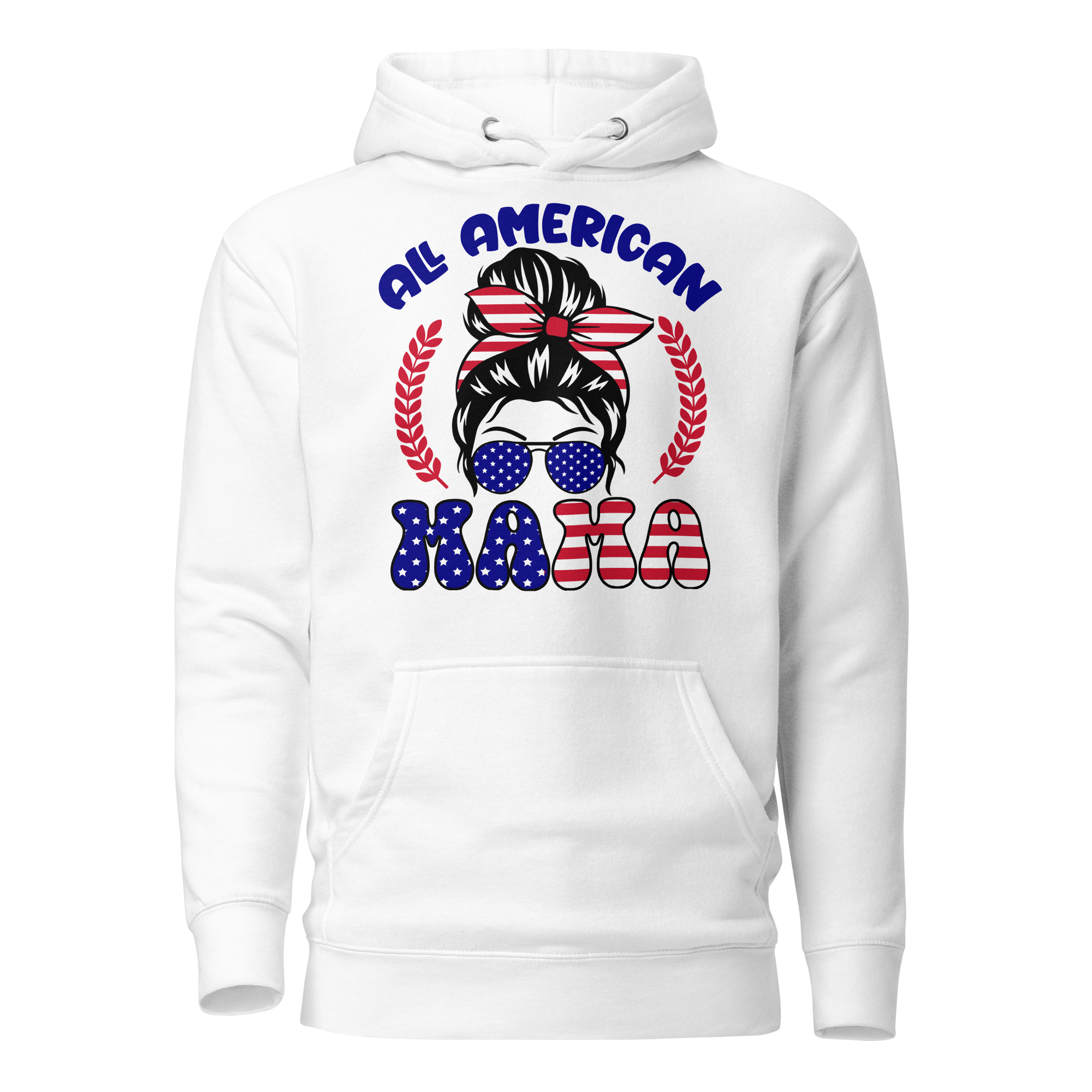 All American Mama Hoodie