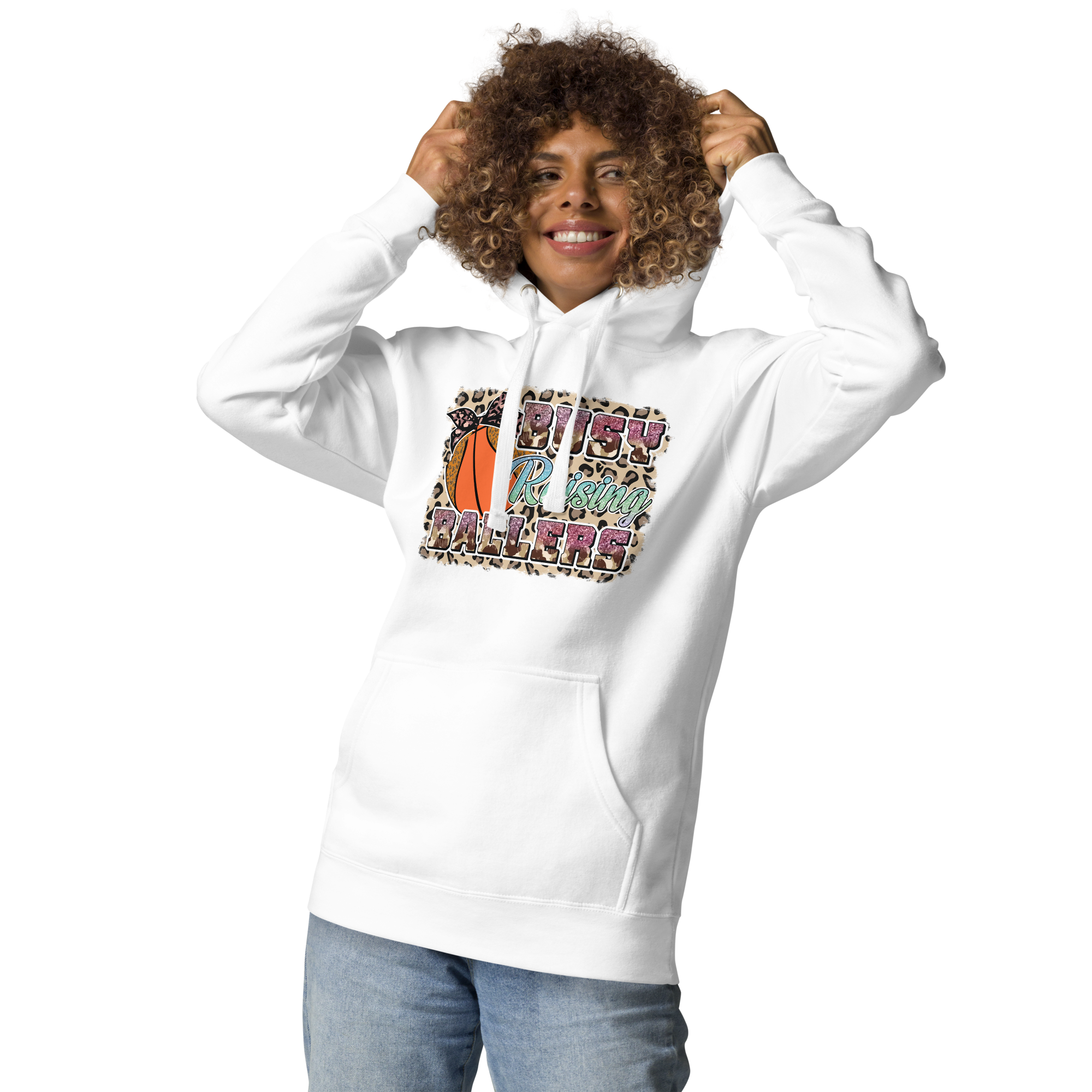 Busy Raising Ballers Unisex Hoodie