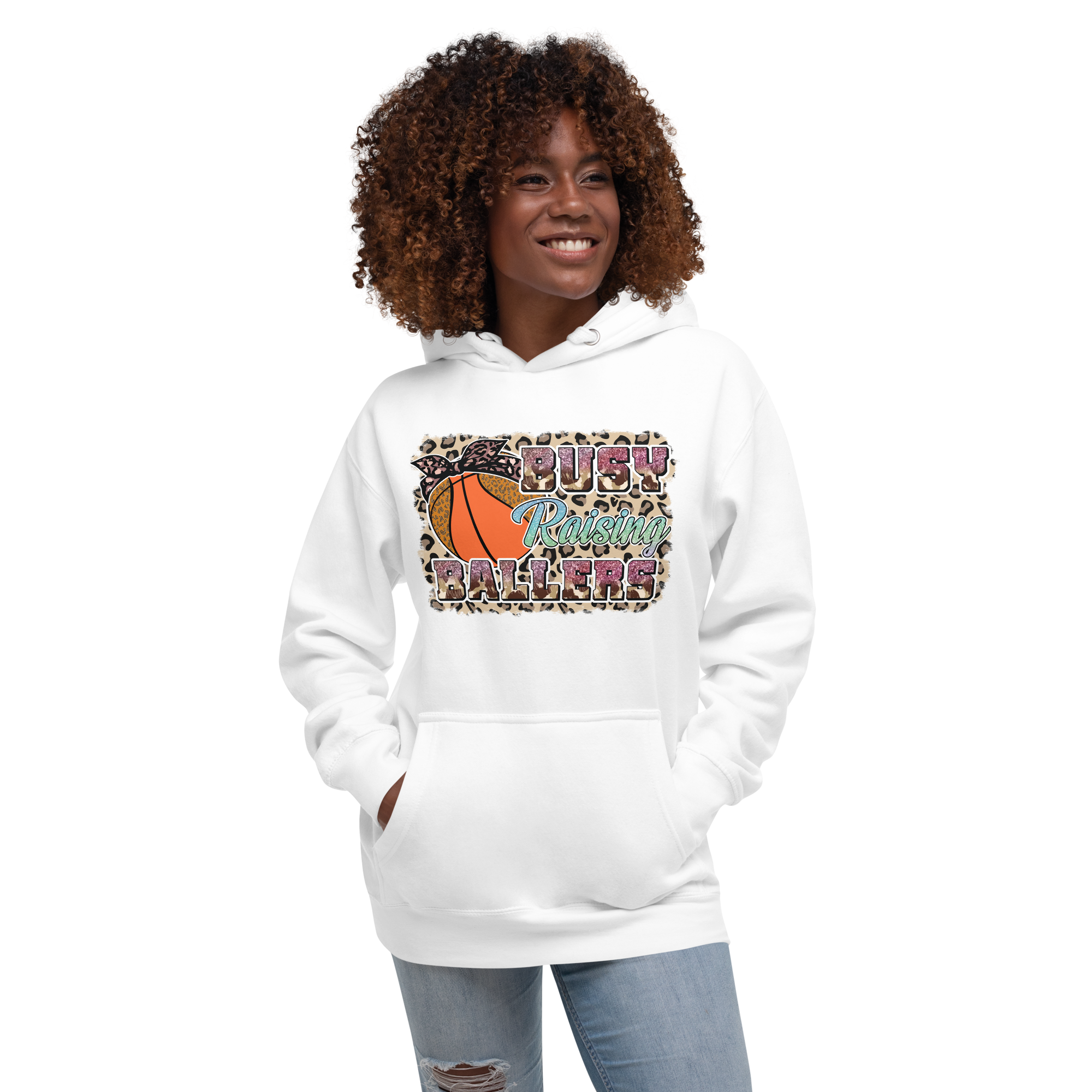 Busy Raising Ballers Unisex Hoodie