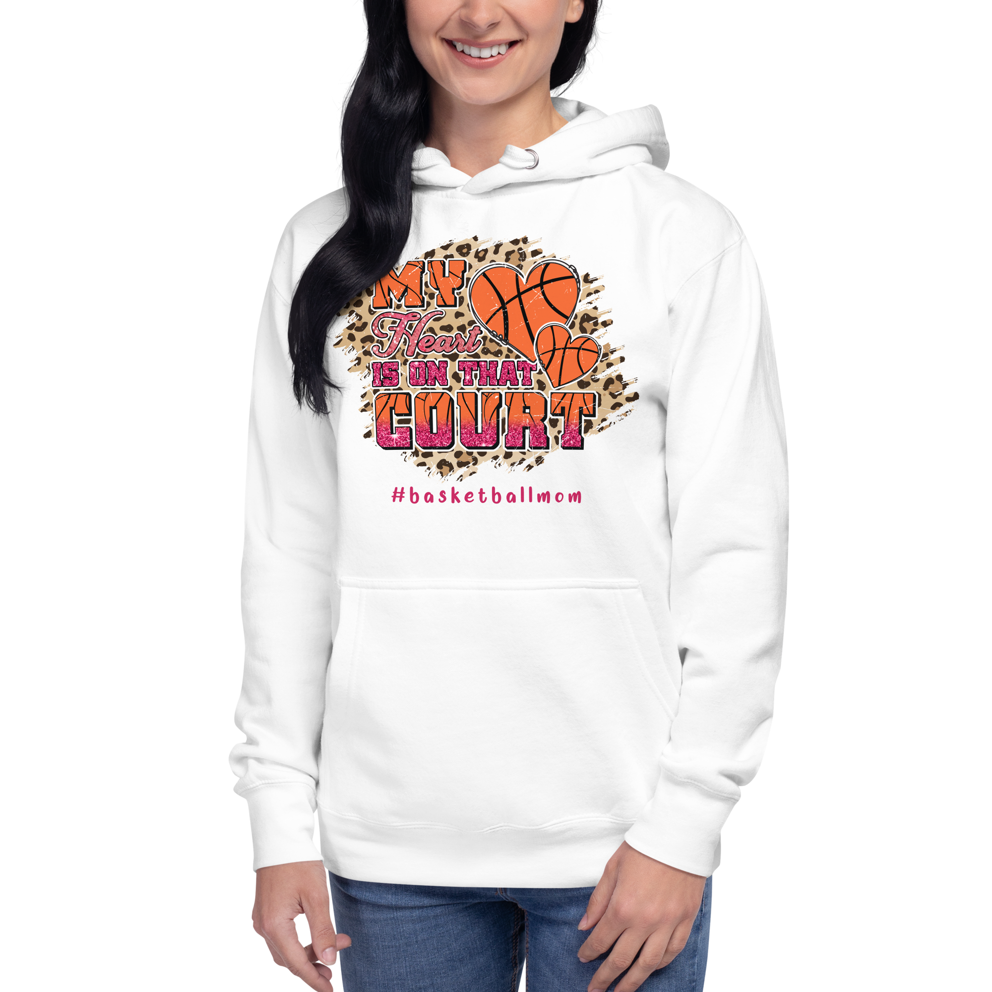 My Heart Is On That Court Unisex Hoodie