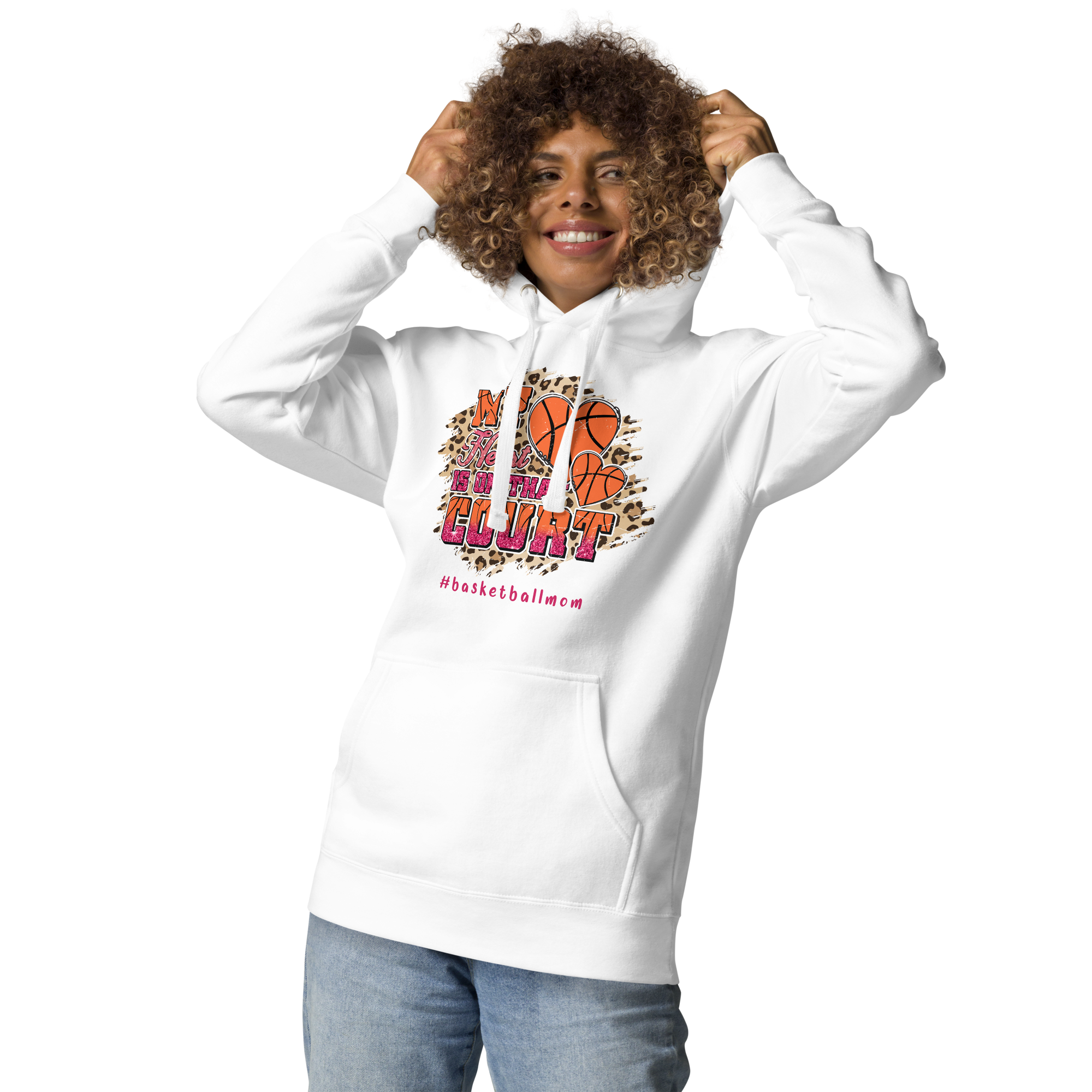 My Heart Is On That Court Unisex Hoodie