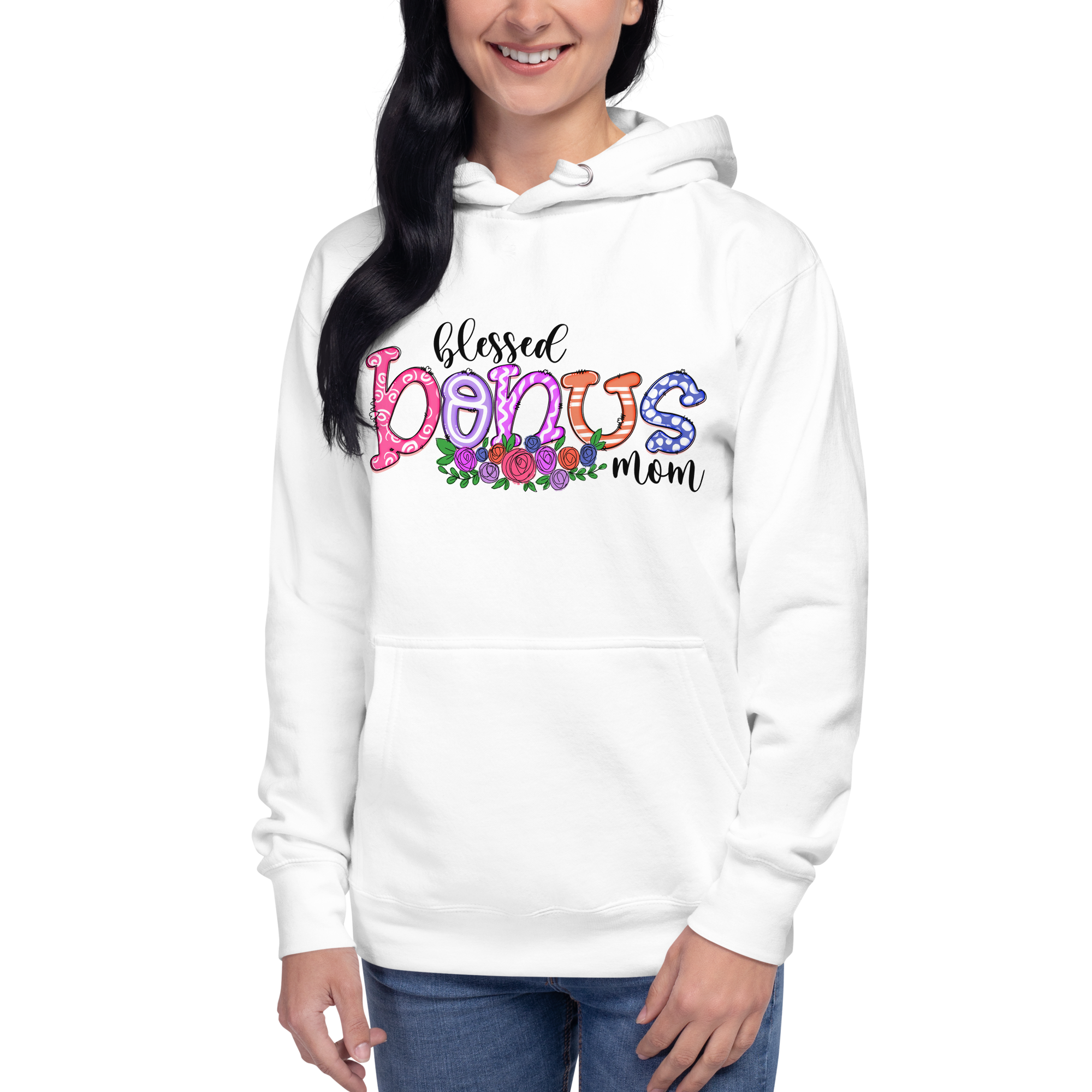 Blessed Bonus Mom Unisex Hoodie