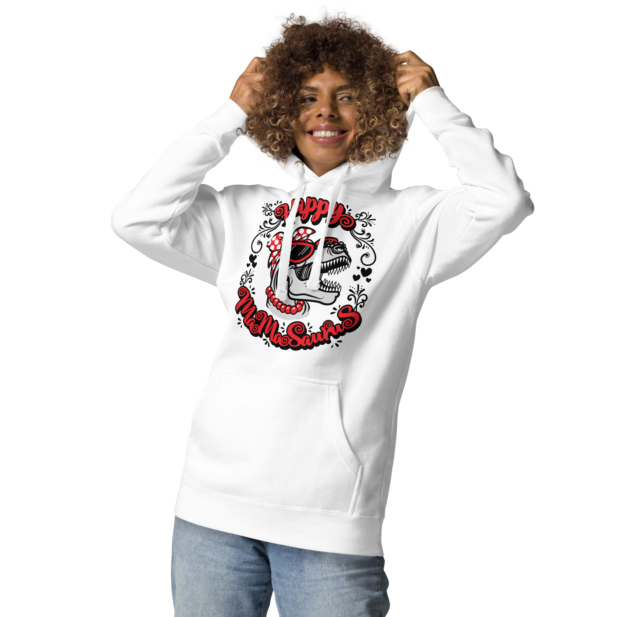 Happy Mamasaurus Unisex Hoodie