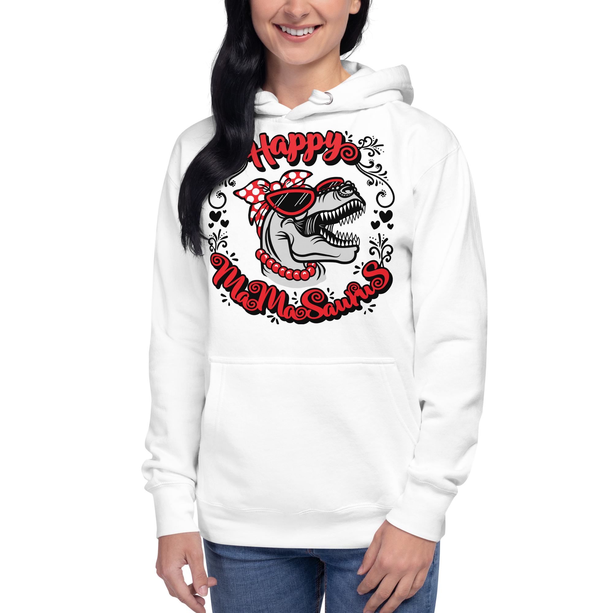 Happy Mamasaurus Unisex Hoodie