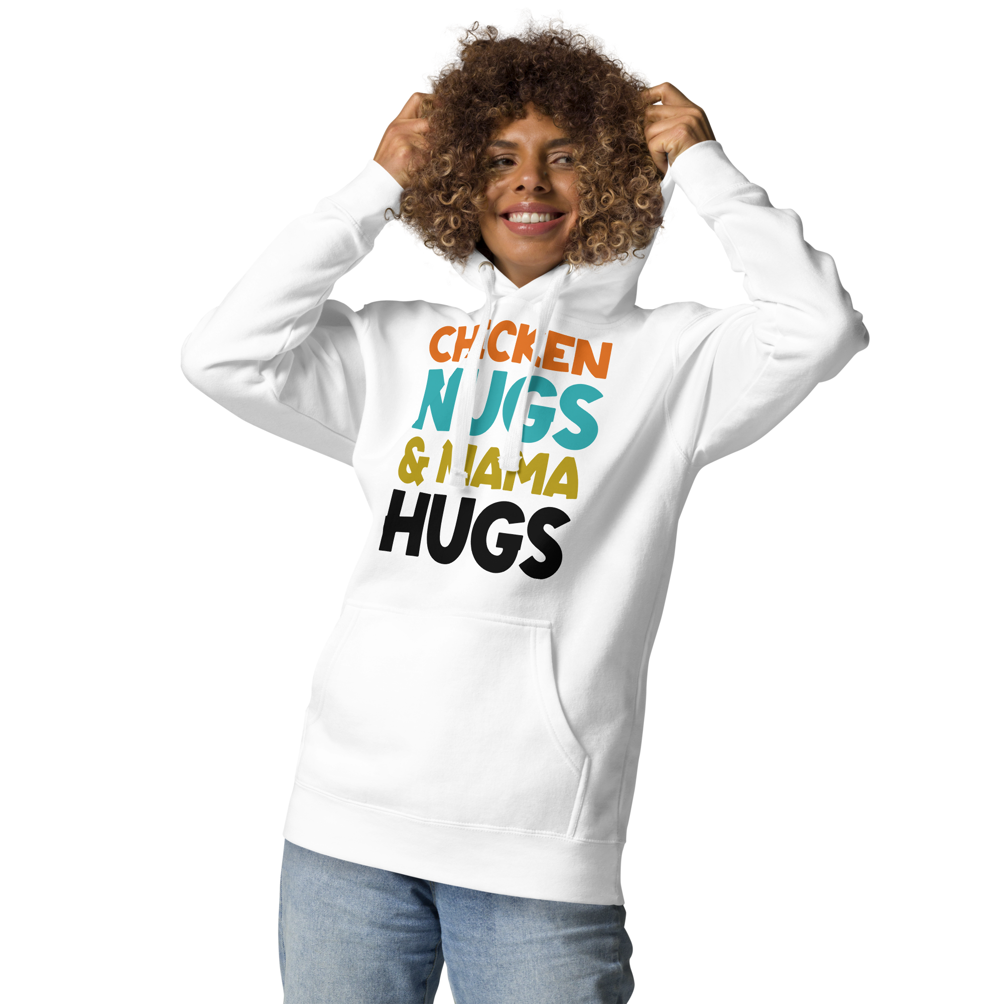 Chicken Nugs & Mama Hugs Unisex Hoodie