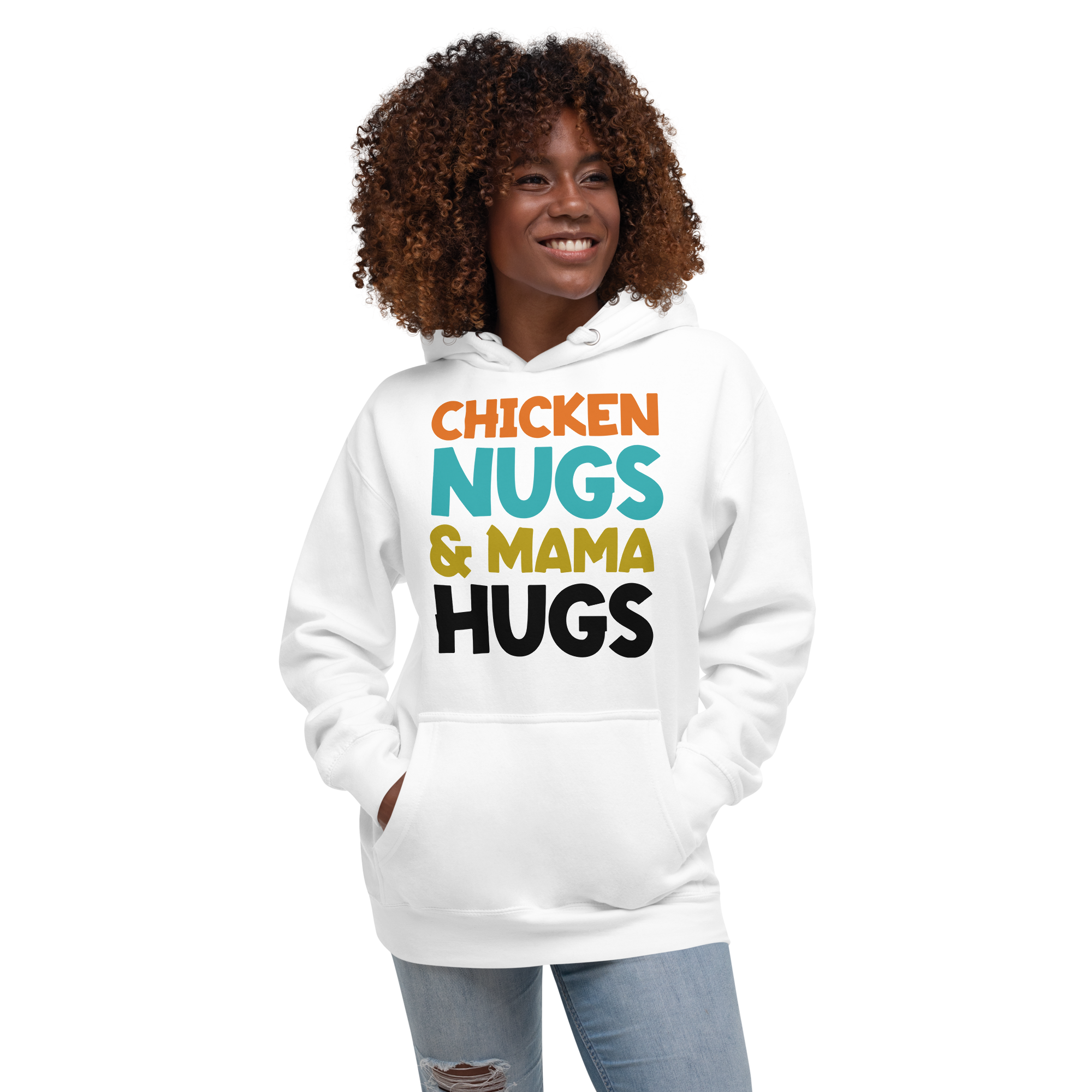 Chicken Nugs & Mama Hugs Unisex Hoodie