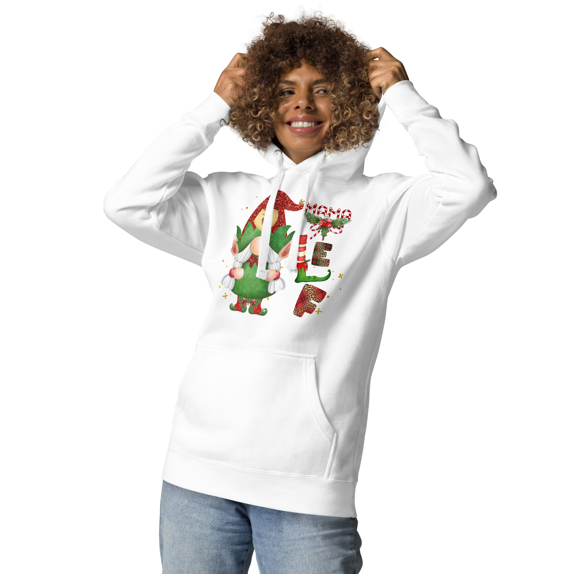 Mama Elf Unisex Hoodie