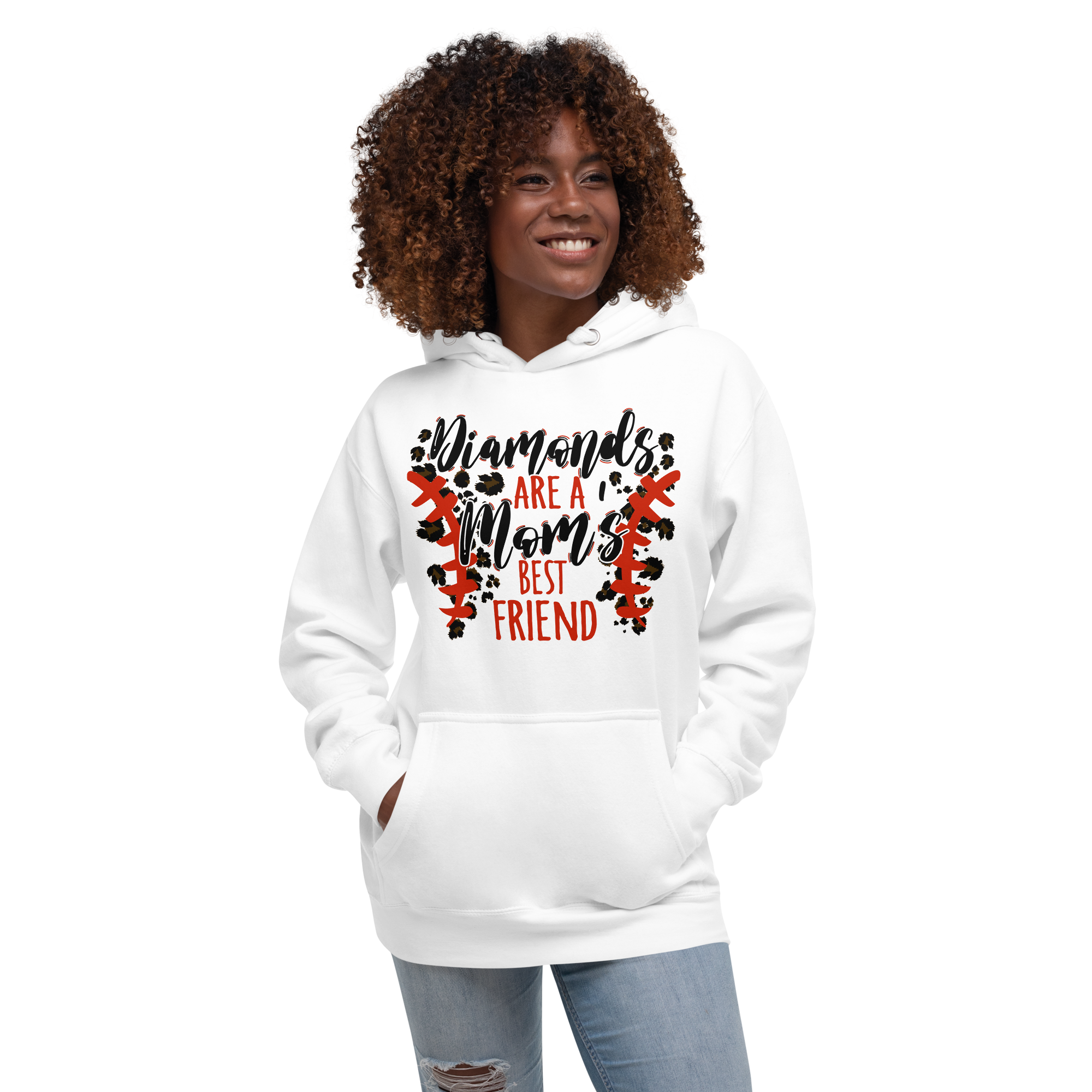 Diamonds Are A Mom's Best Friend Unisex Hoodie