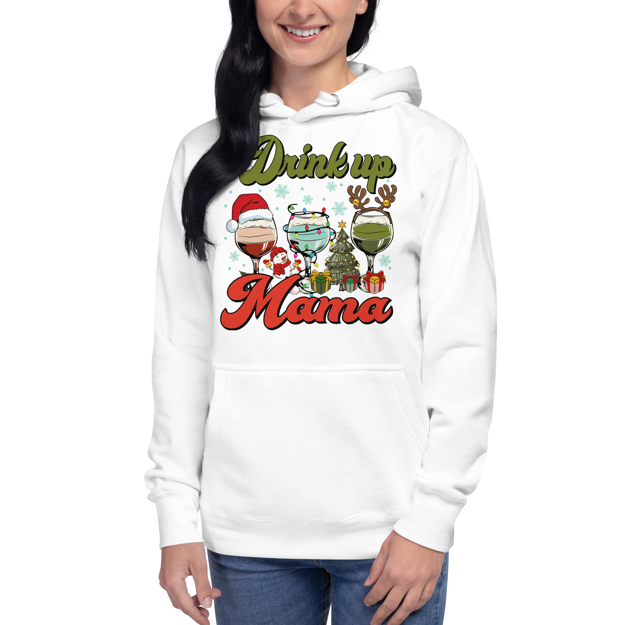 Drink Up Mama Unisex Hoodie