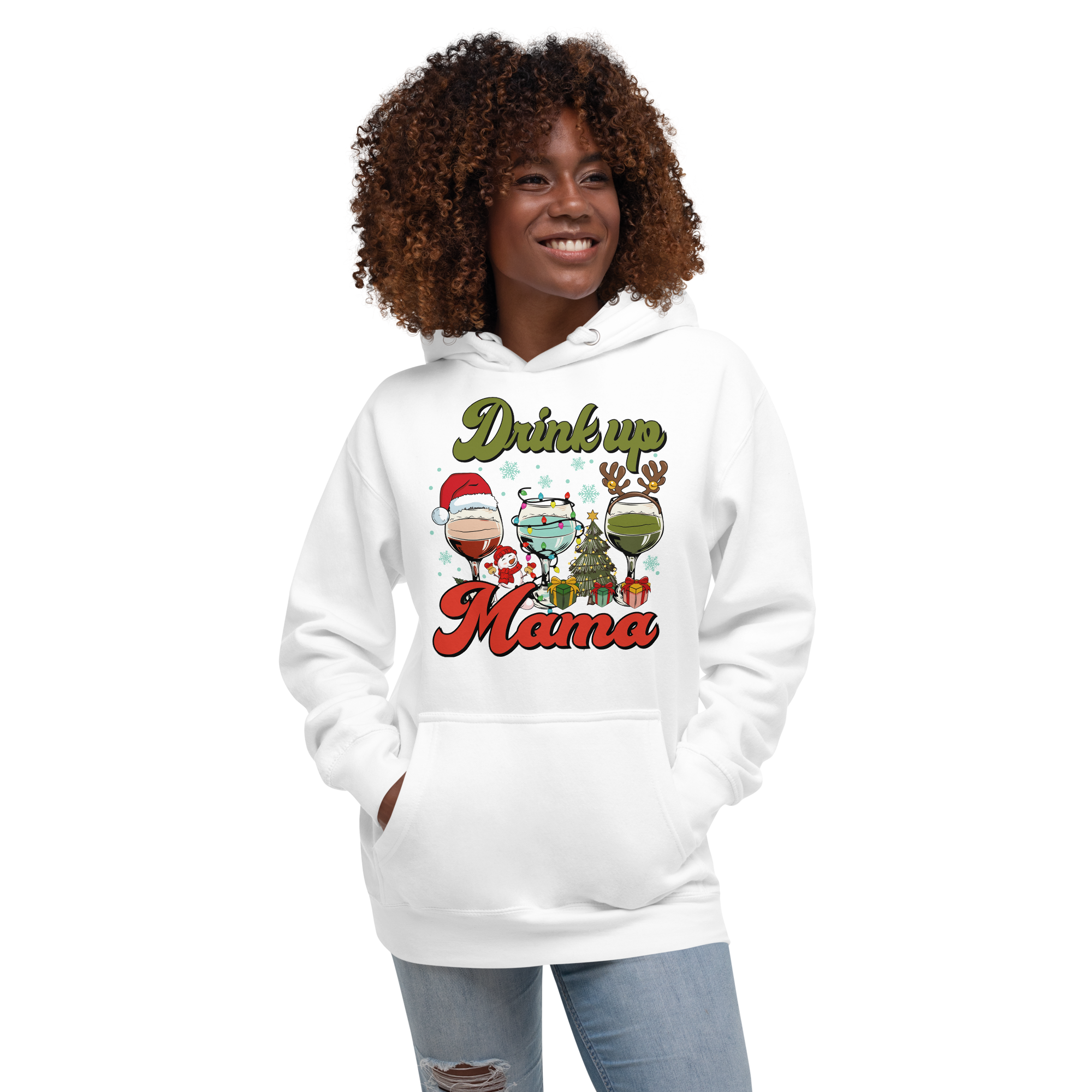 Drink Up Mama Unisex Hoodie