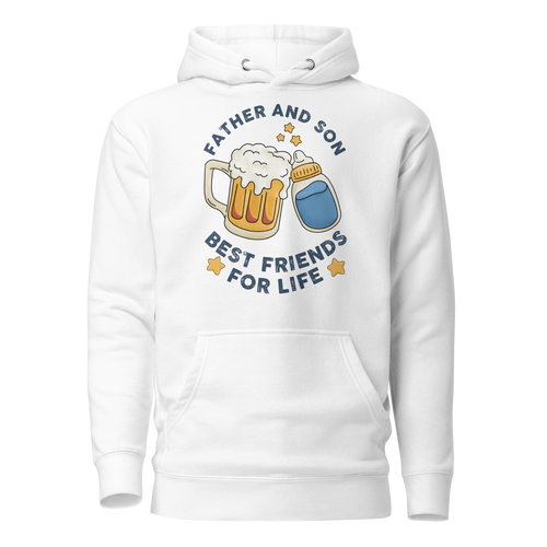 Father And Sun Best Friends For Life Unisex Hoodie