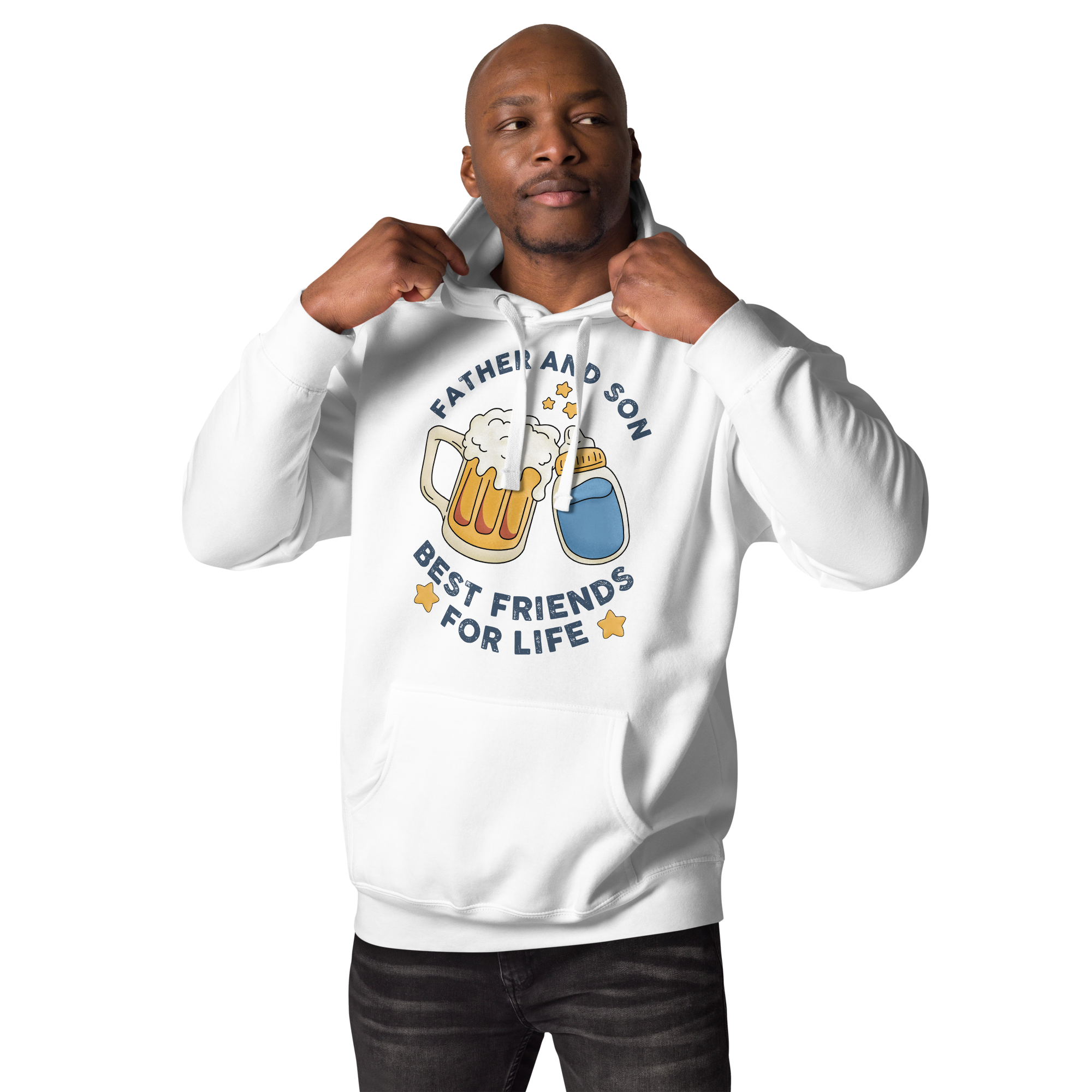 Father And Sun Best Friends For Life Unisex Hoodie