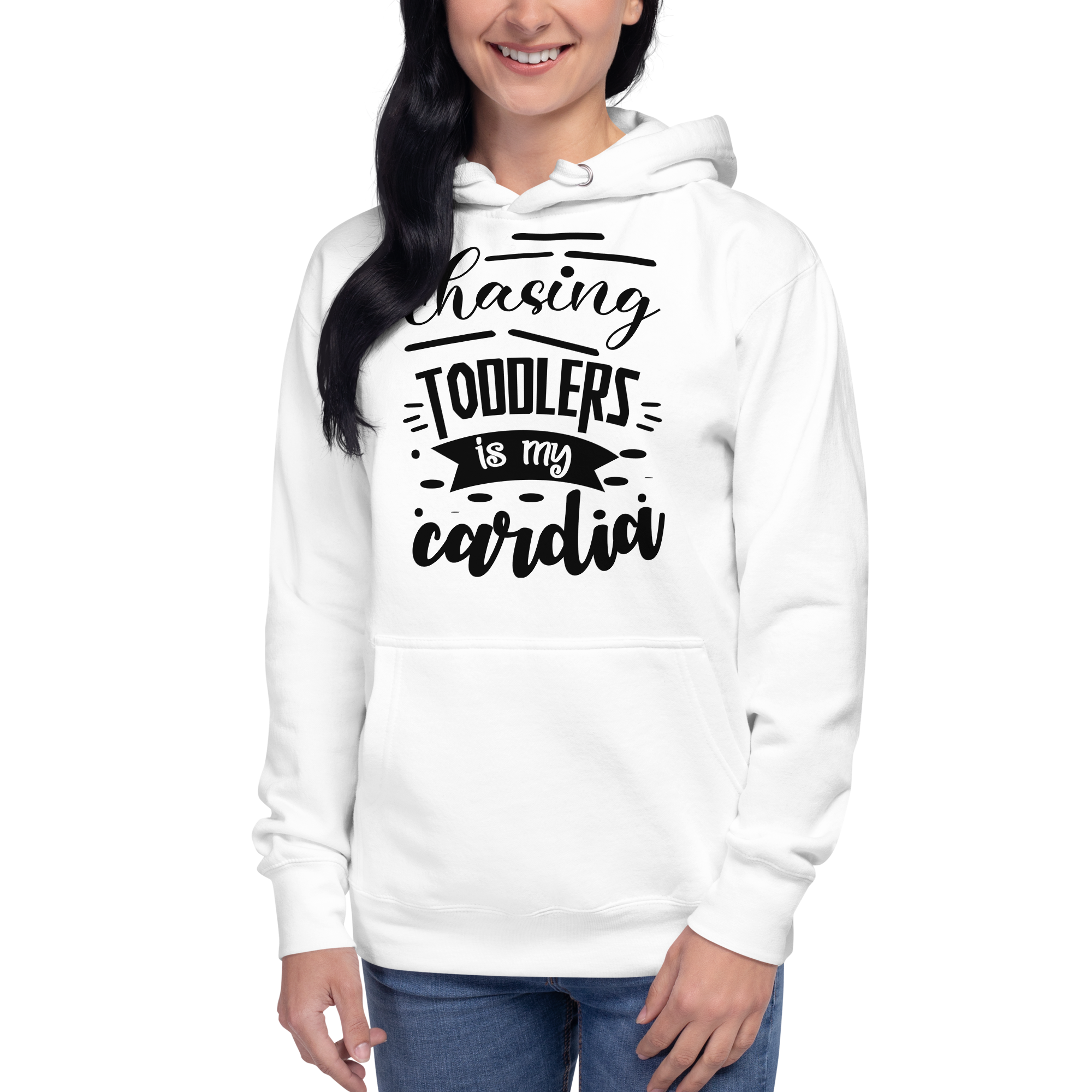 Chasing Toddlers Is My Cardio Unisex Hoodie