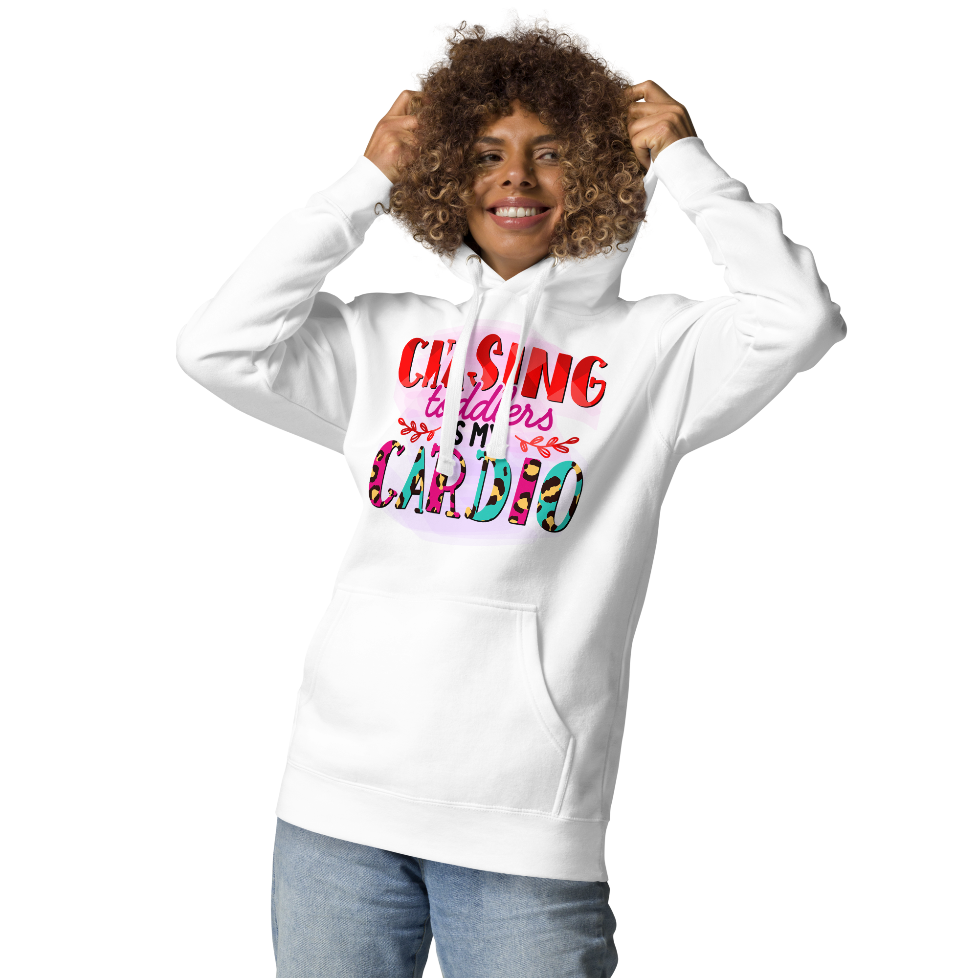 Chasing Toddlers Is My Cardio Unisex Hoodie