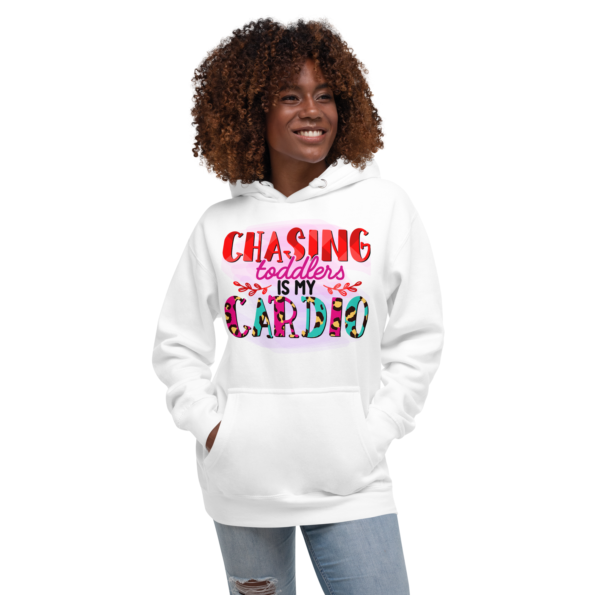 Chasing Toddlers Is My Cardio Unisex Hoodie