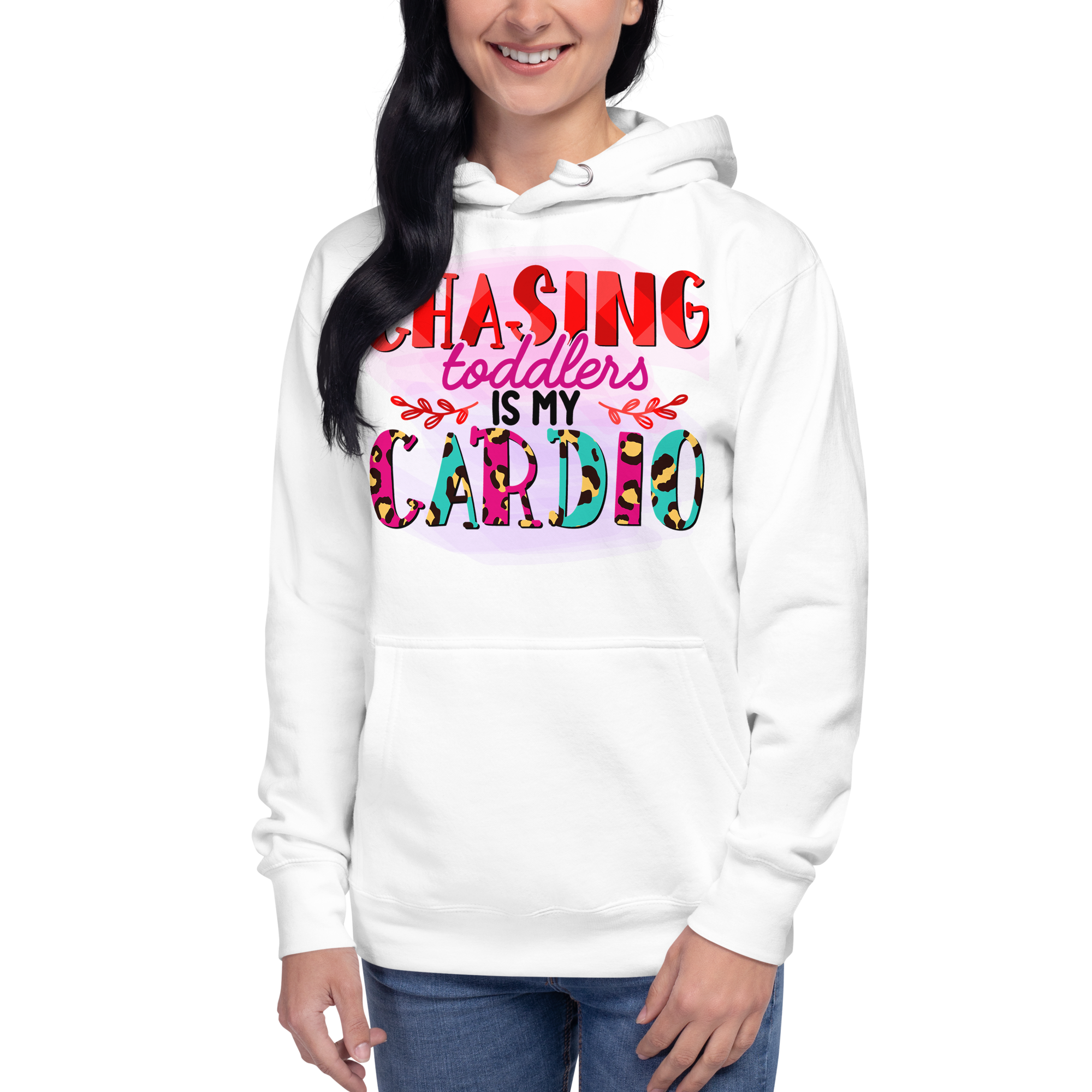 Chasing Toddlers Is My Cardio Unisex Hoodie