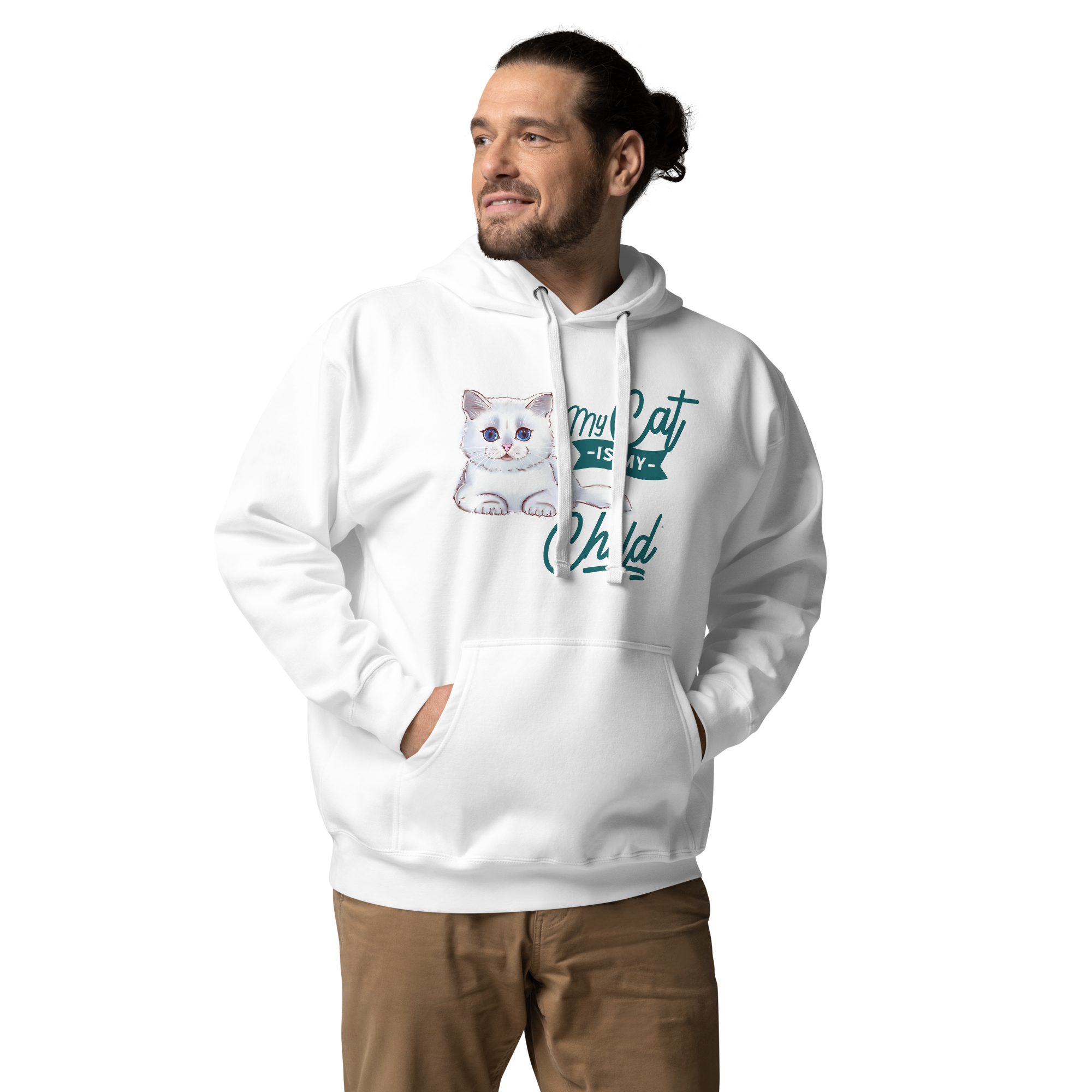 My Cat Is My Child Unisex Hoodie