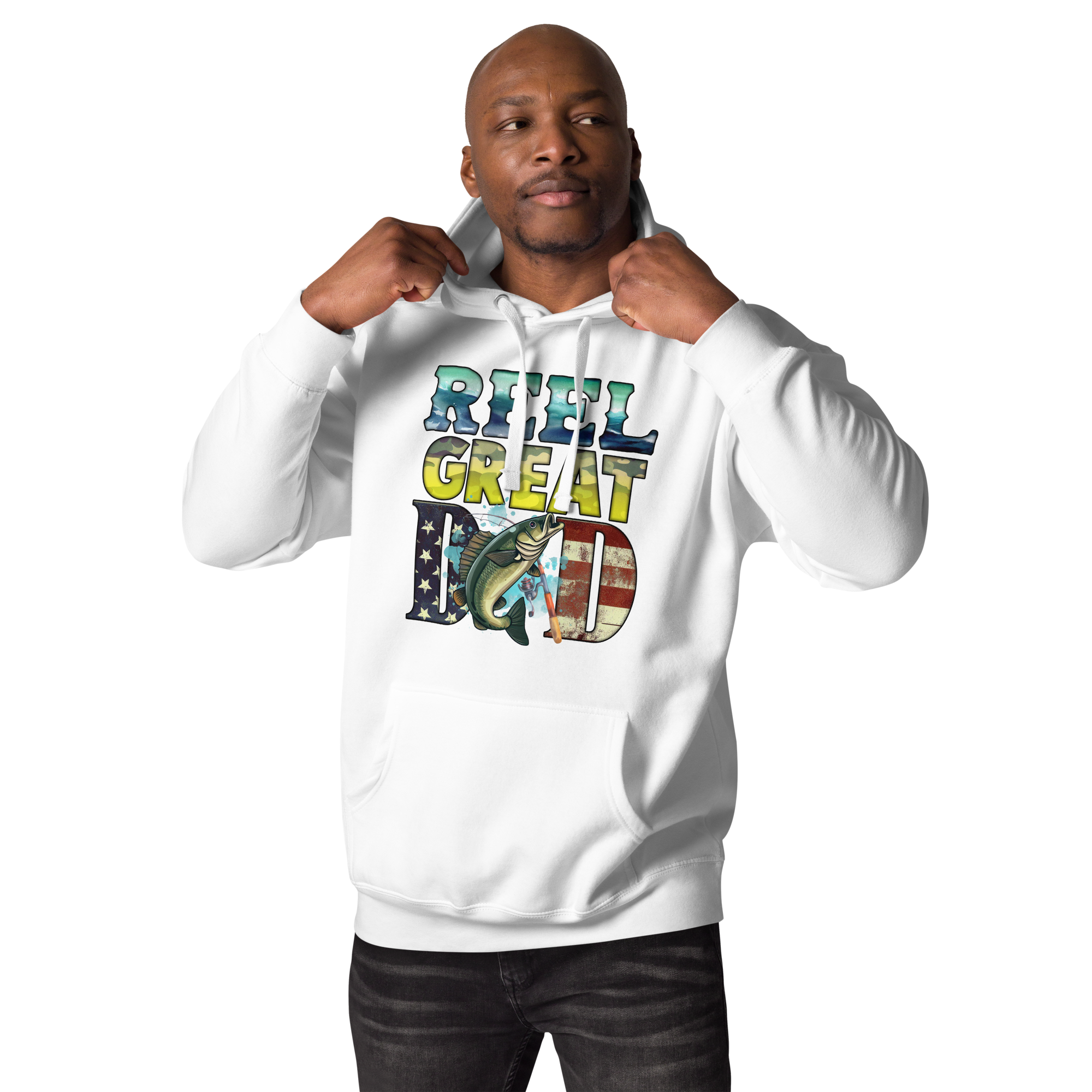 Reel Great Dad Unisex Hoodie