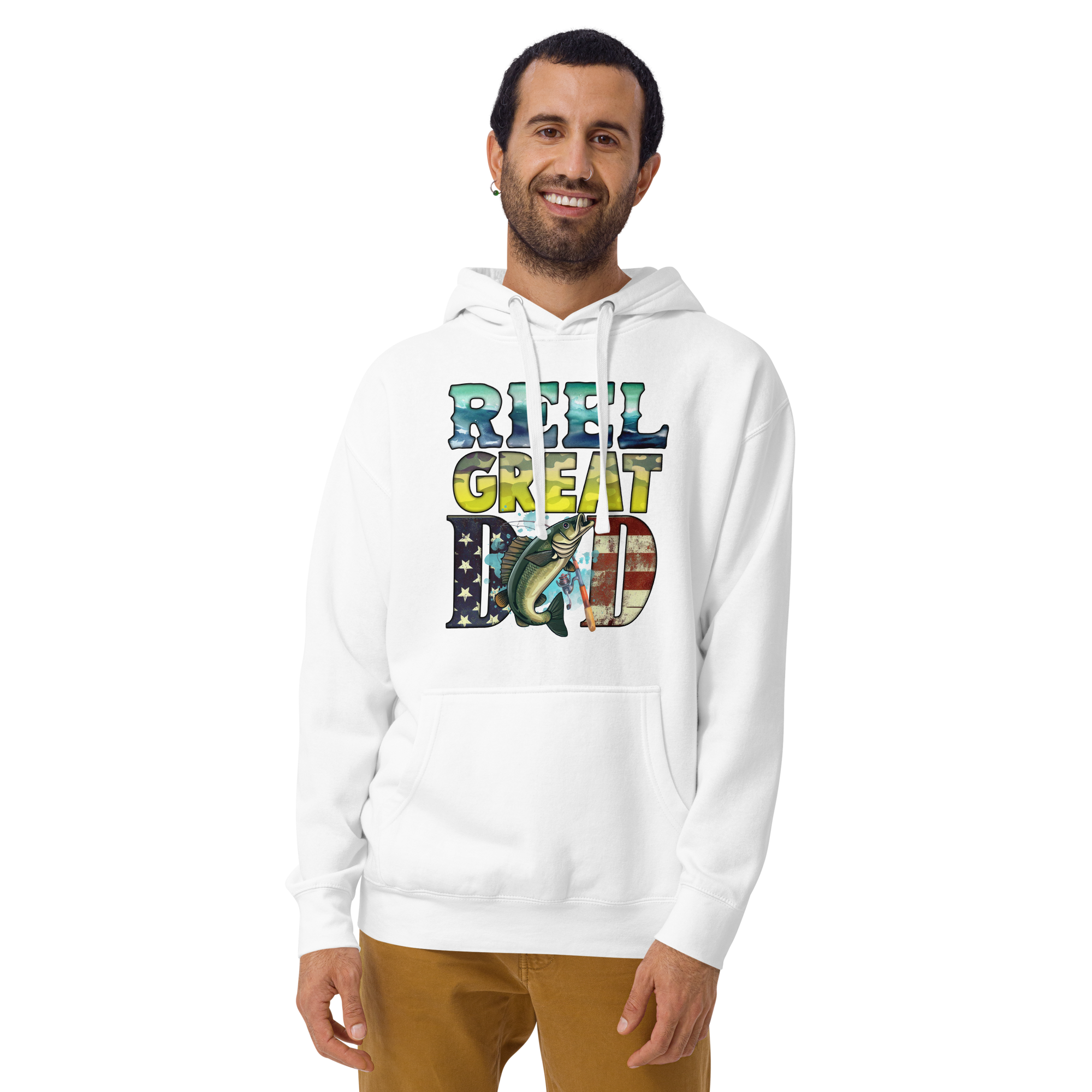 Reel Great Dad Unisex Hoodie