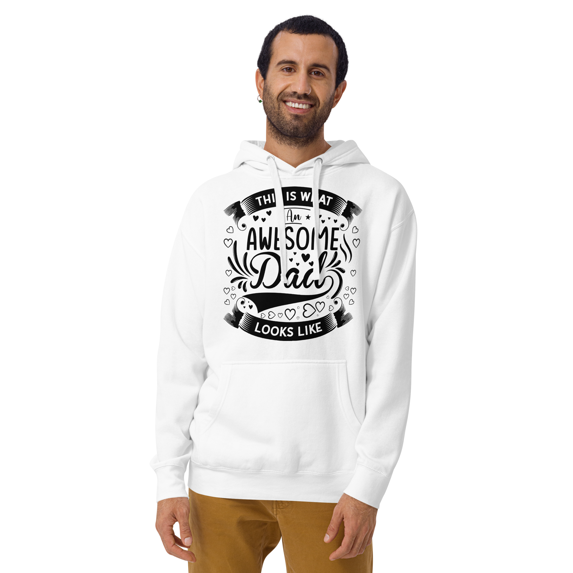 This Is What An Awesome Dad Looks Like Unisex Hoodie