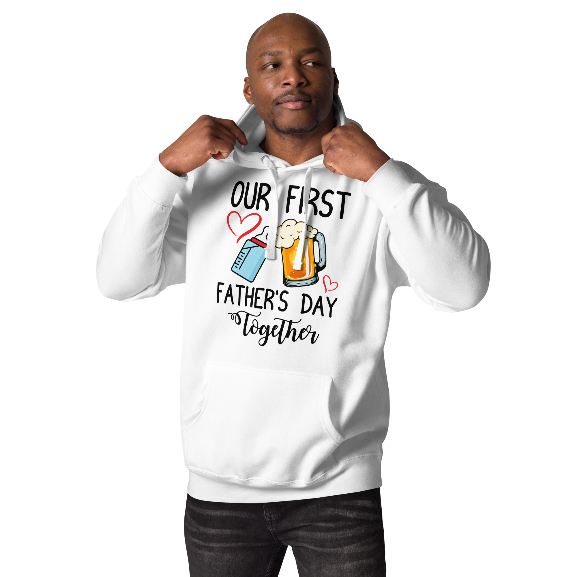 Our First Father's Day Together Unisex Hoodie