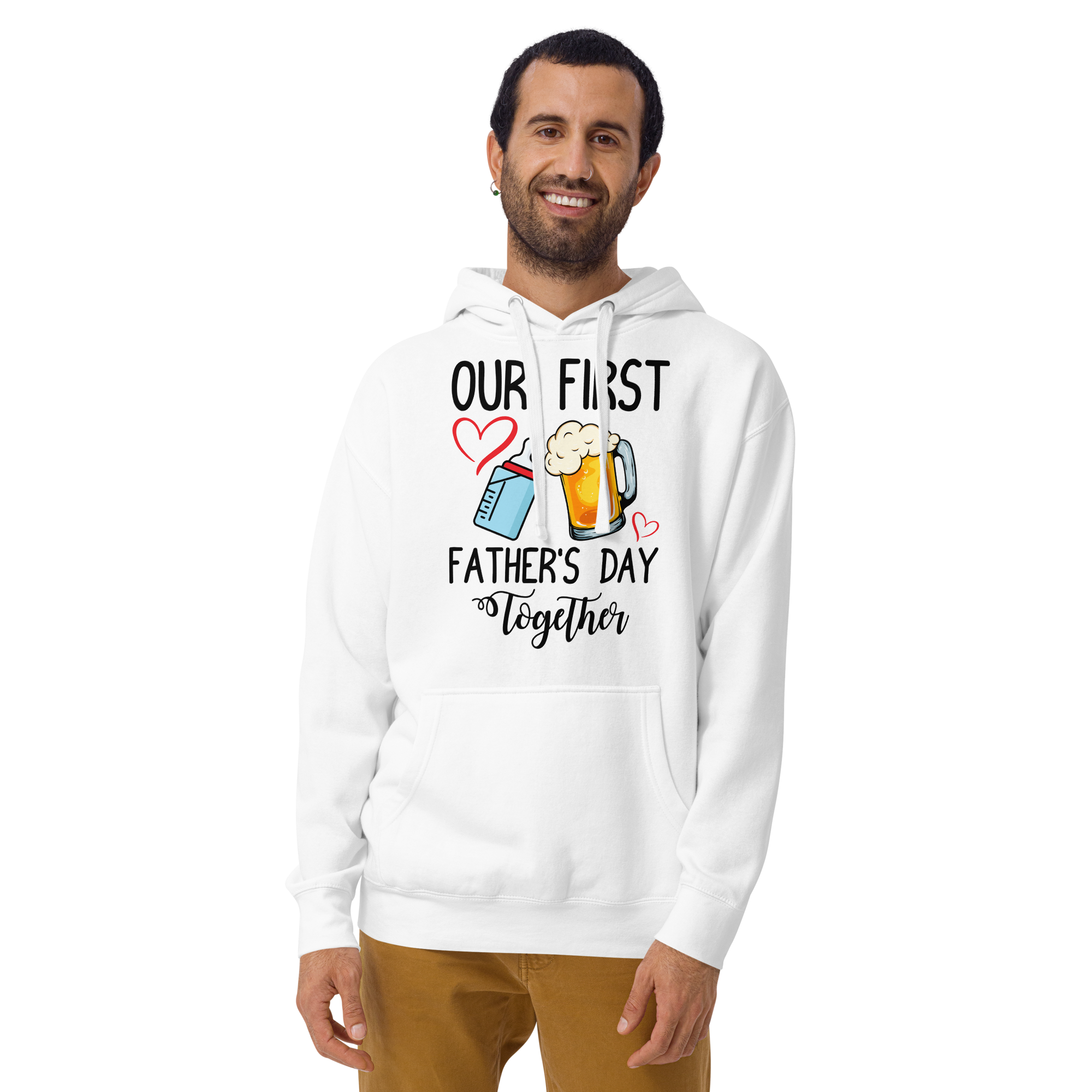 Our First Father's Day Together Unisex Hoodie