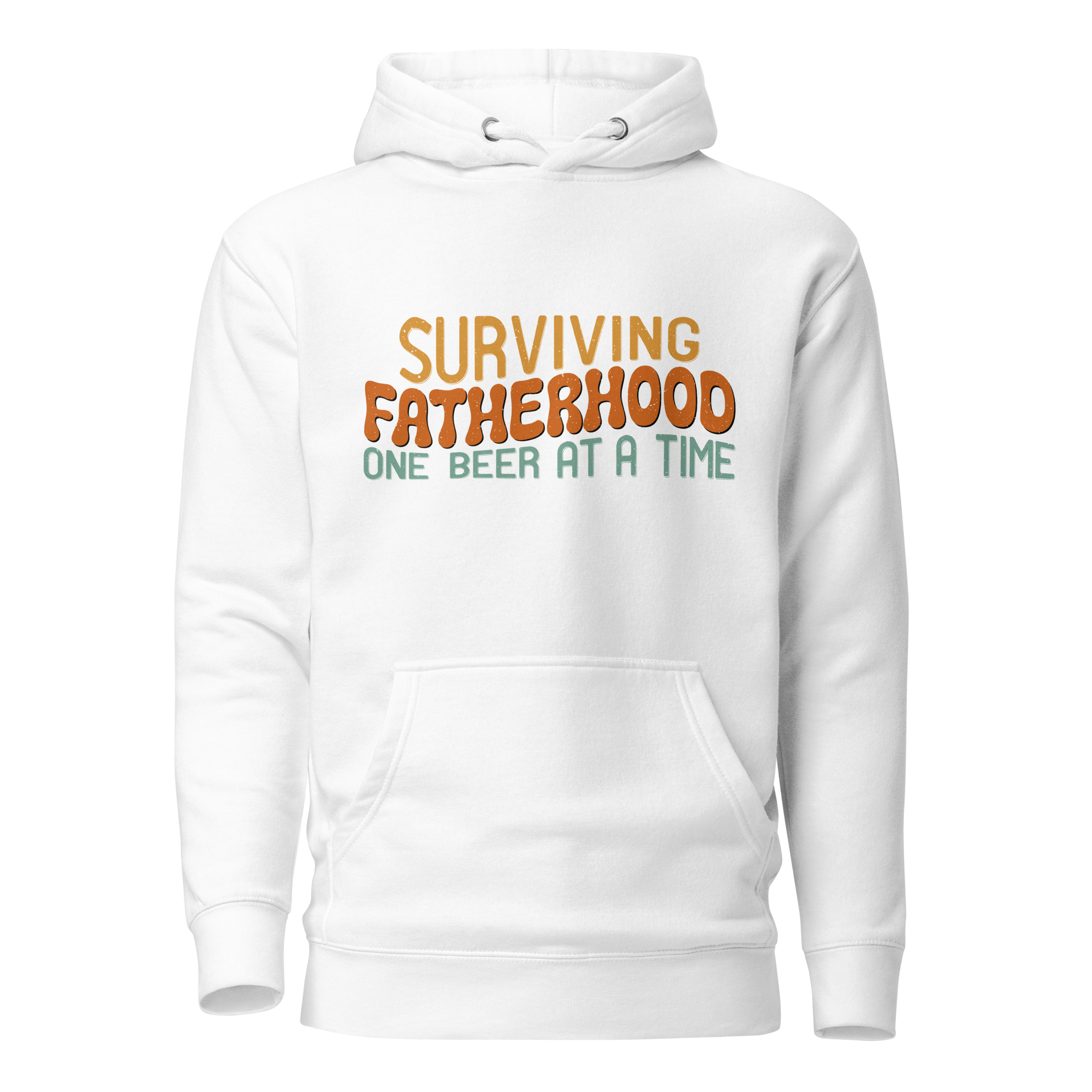 Surviving Fatherhood One Beer At A Time Unisex Hoodie