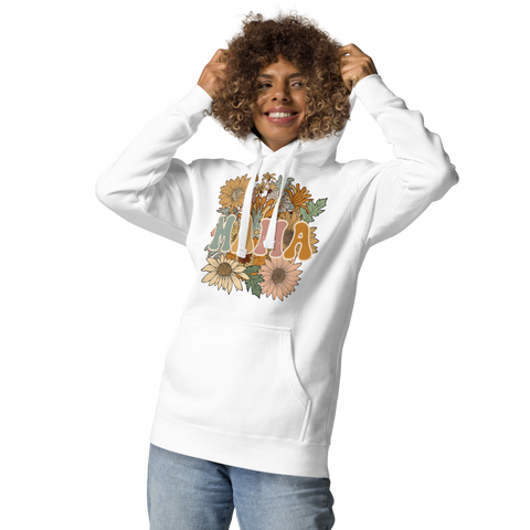 Floral Colorful Mama Unisex Hoodie