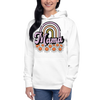 Mama Rainbow Floral Emoji Unisex Hoodie