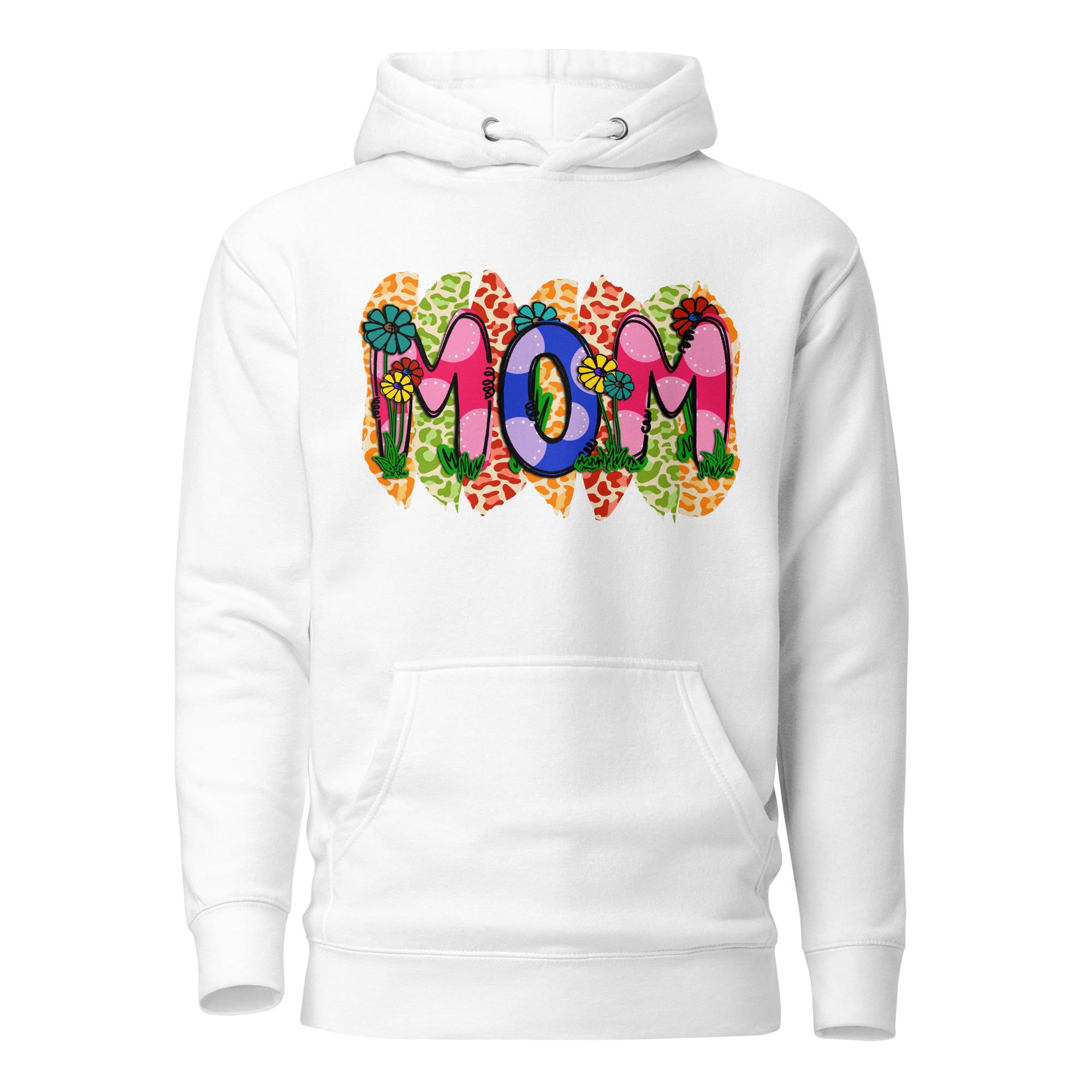 Floral Mom Colorful Unisex Hoodie