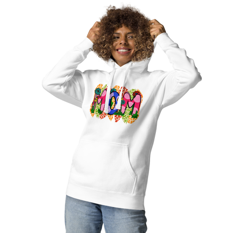 Floral Mom Colorful Unisex Hoodie