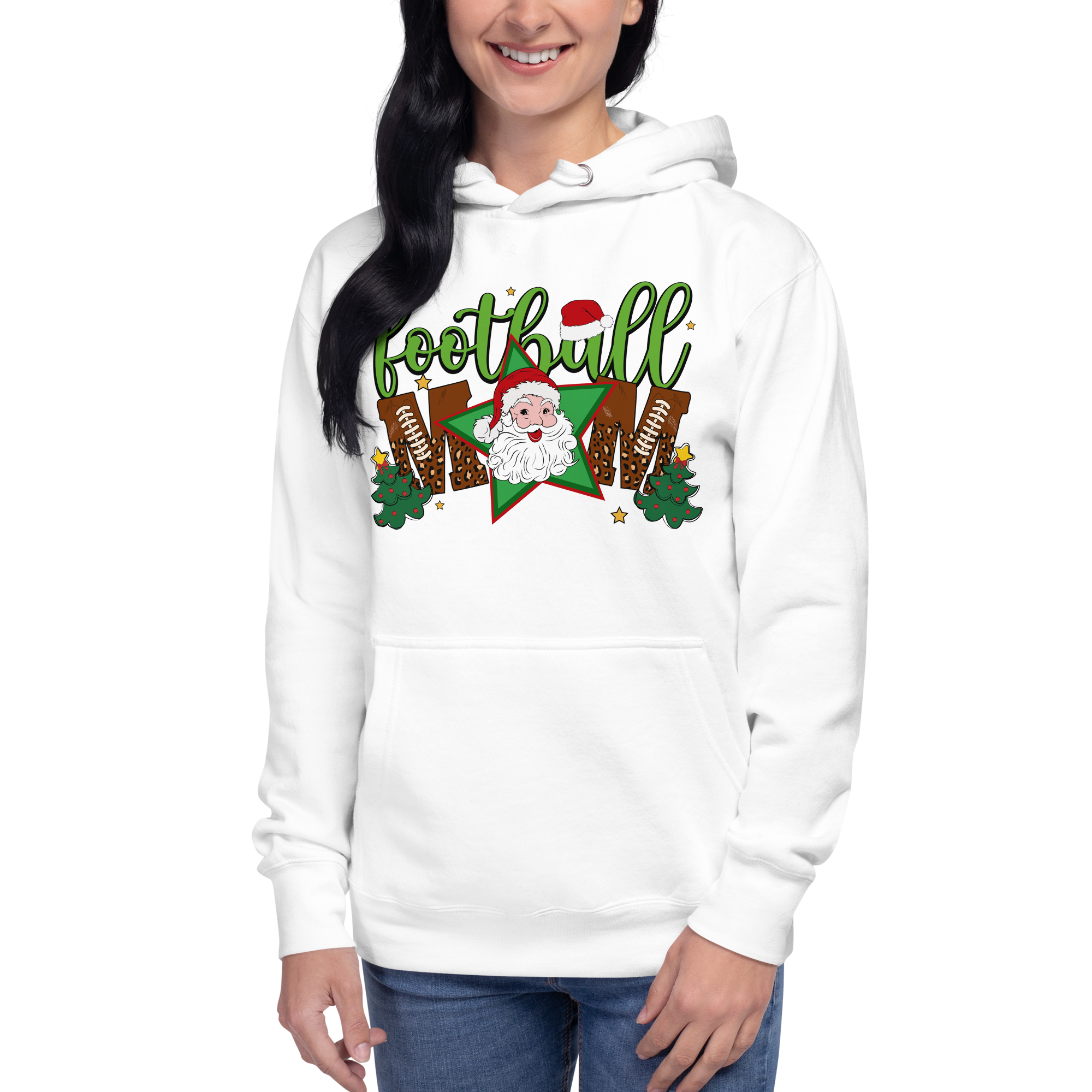 Football Mom Christmas Unisex Hoodie