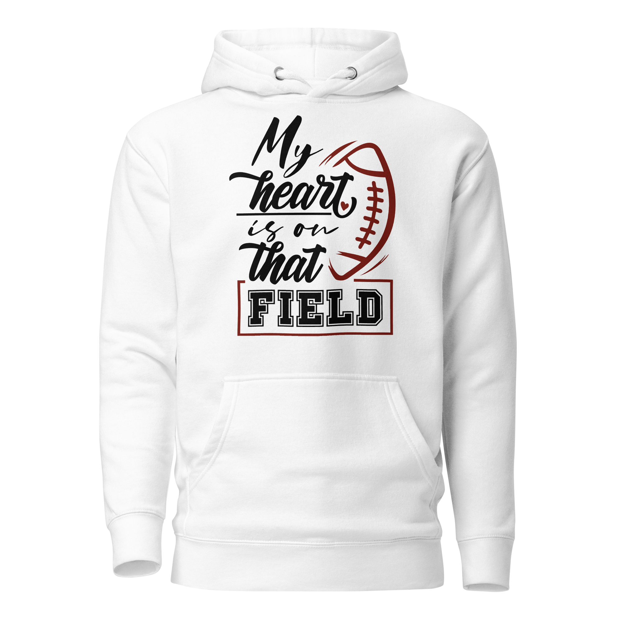 My Heart Is On That Field Unisex Hoodie