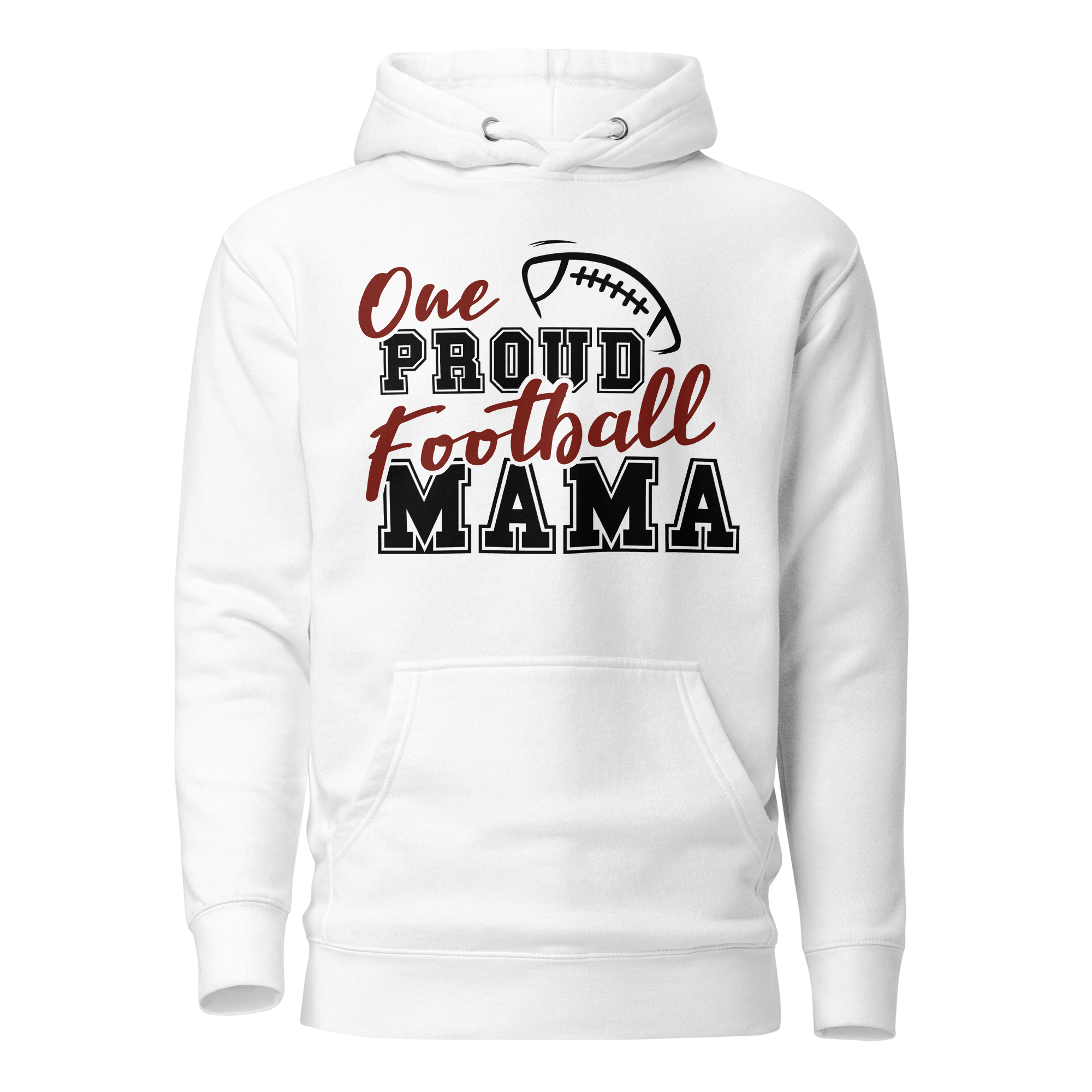 One Proud Football Mama Unisex Hoodie