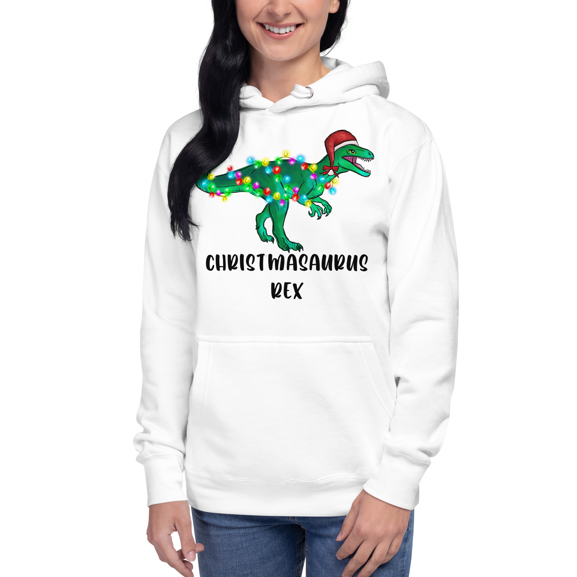 Christmasaurus Rex  Unisex Hoodie