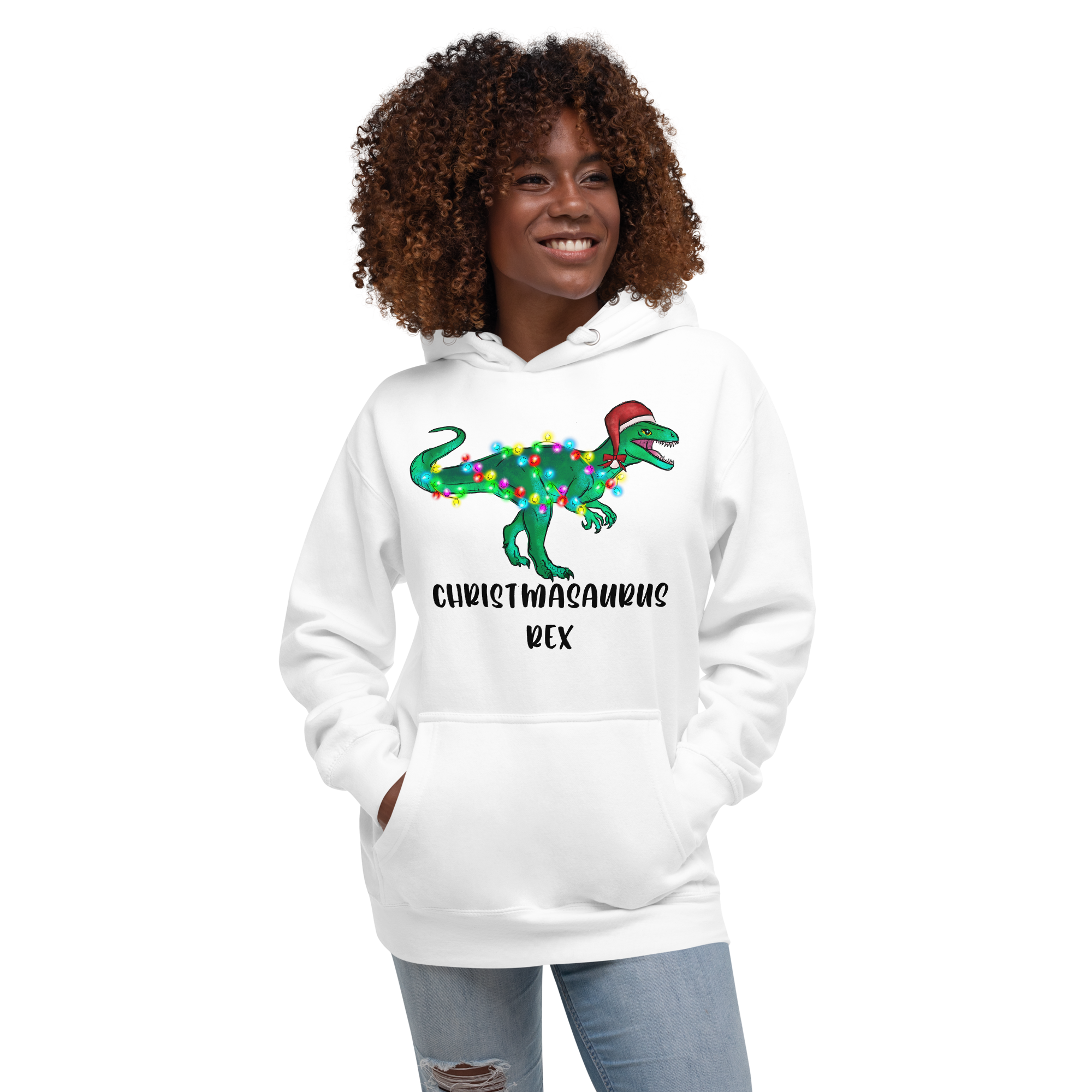 Christmasaurus Rex  Unisex Hoodie