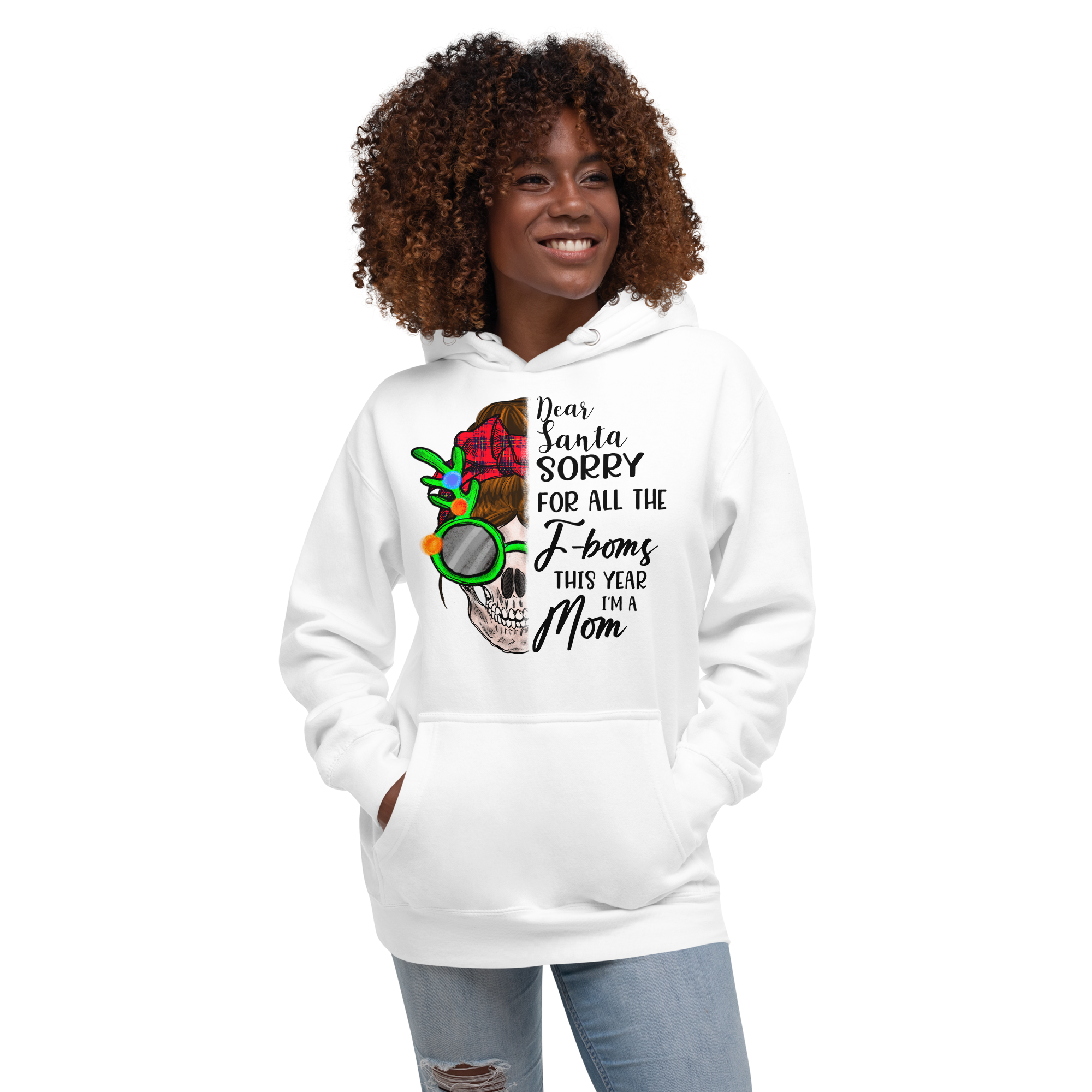 Dear Santa Sorry For All The F-boms This Year I'm A Mom Unisex Hoodie