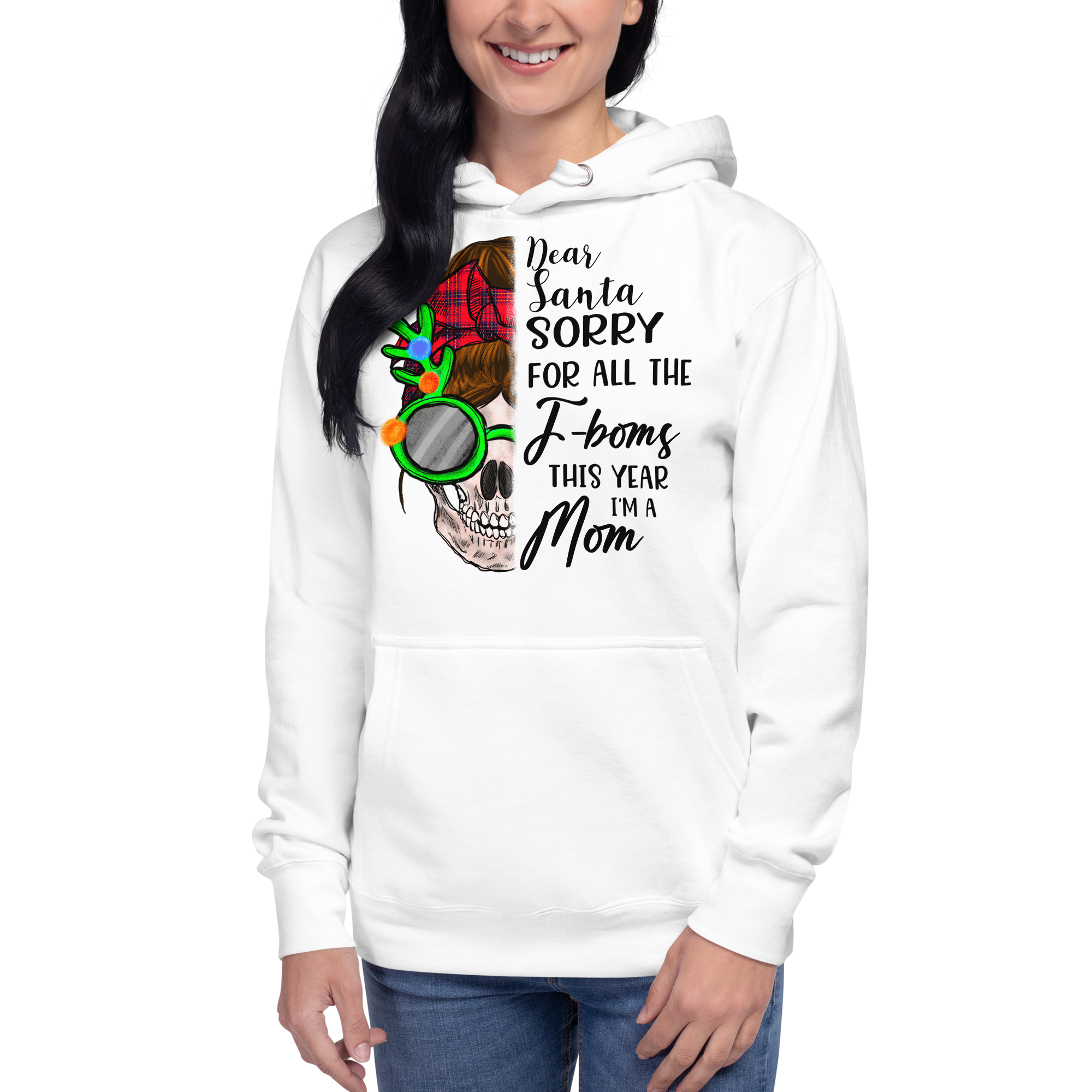 Dear Santa Sorry For All The F-boms This Year I'm A Mom Unisex Hoodie