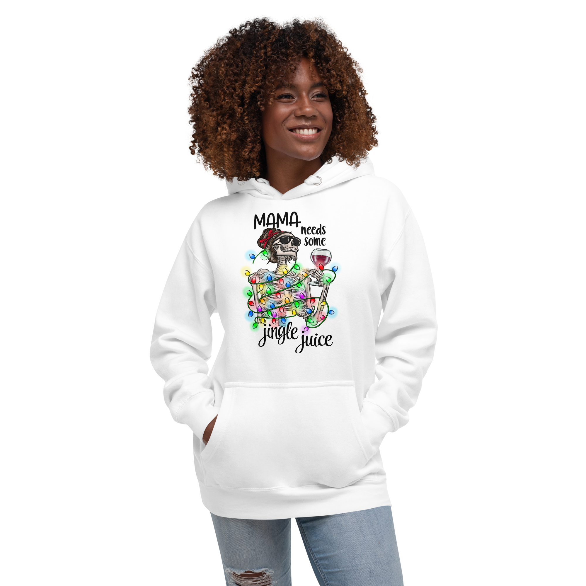 Mama Needs Some Jingle Juice Unisex Hoodie