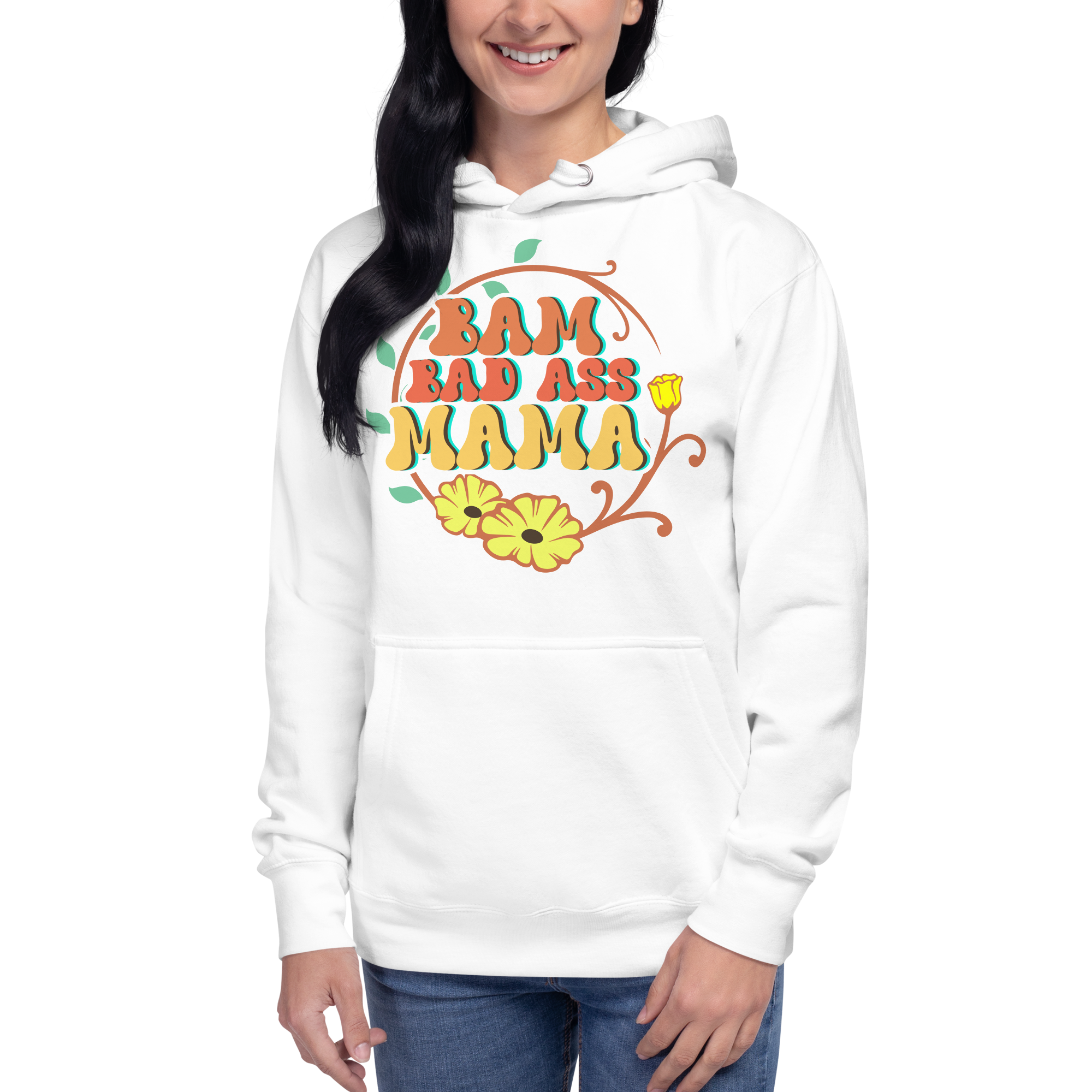 Bam Bad Ass Mama Unisex Hoodie