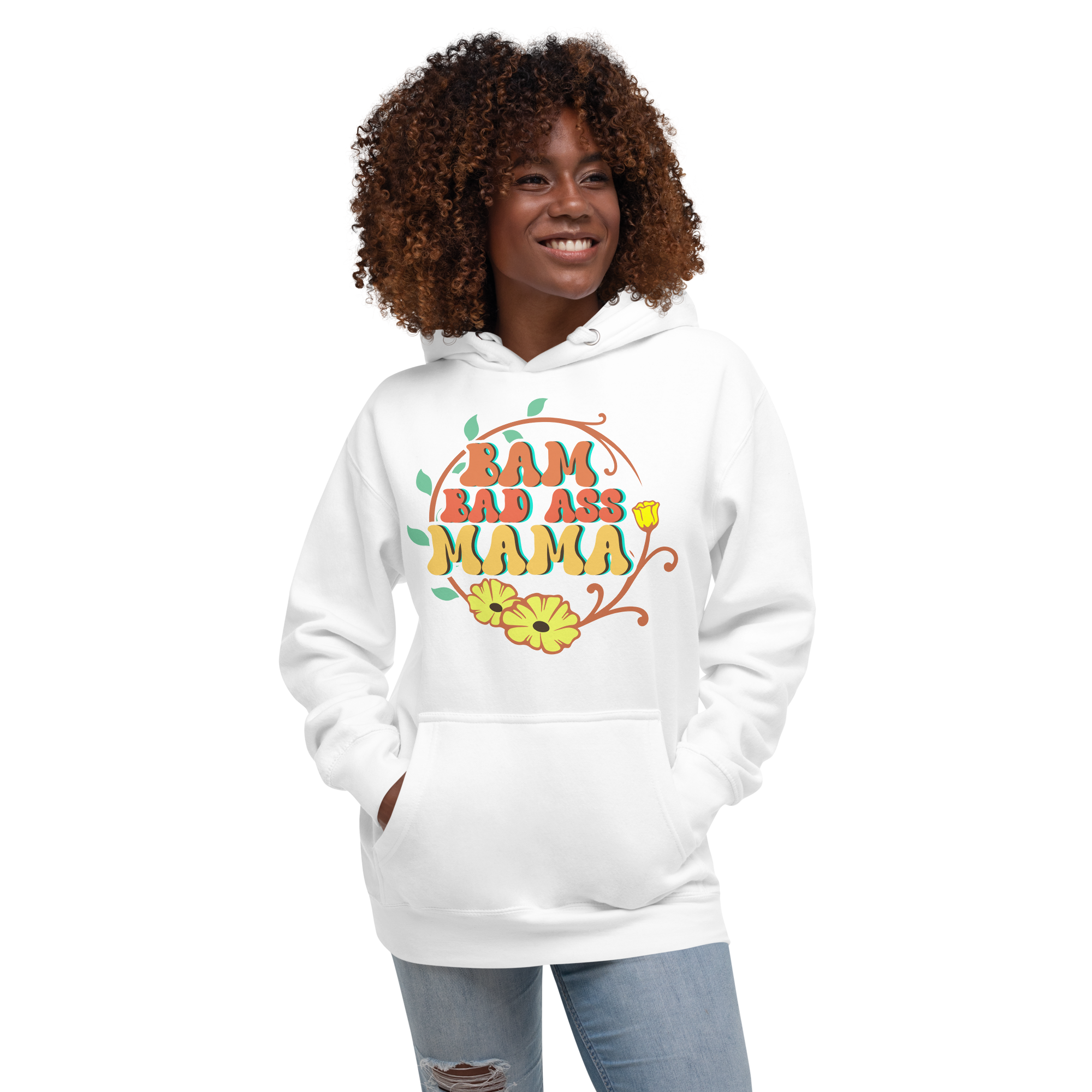 Bam Bad Ass Mama Unisex Hoodie