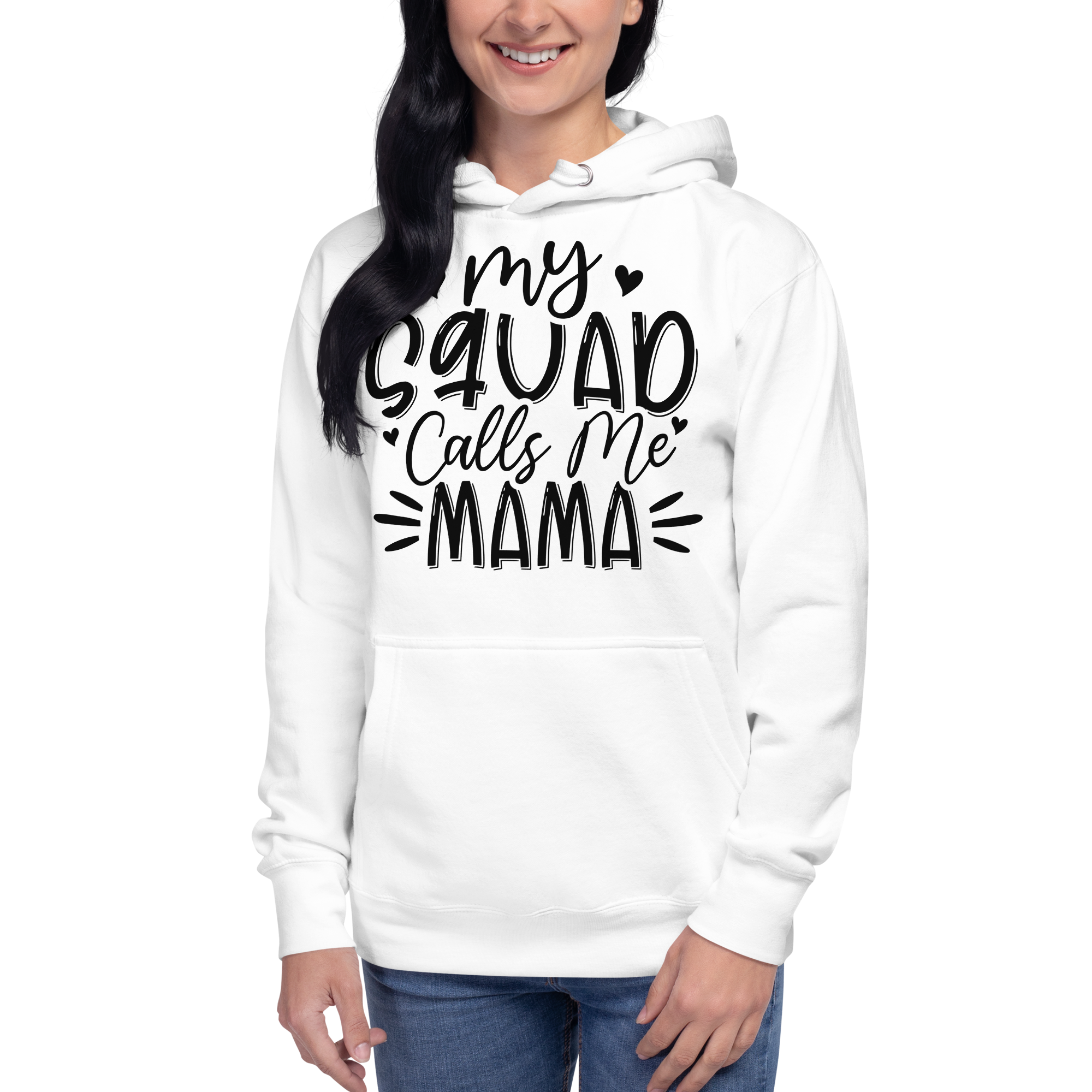 My Squad Calls Me Mama Unisex Hoodie