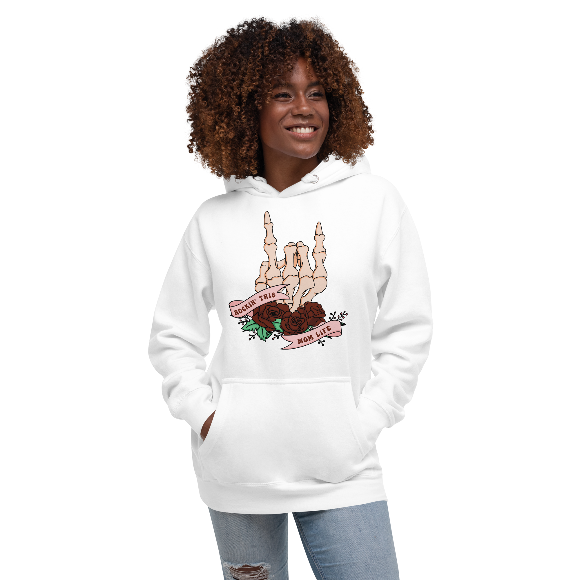 Rocking This Mom Life Unisex Hoodie