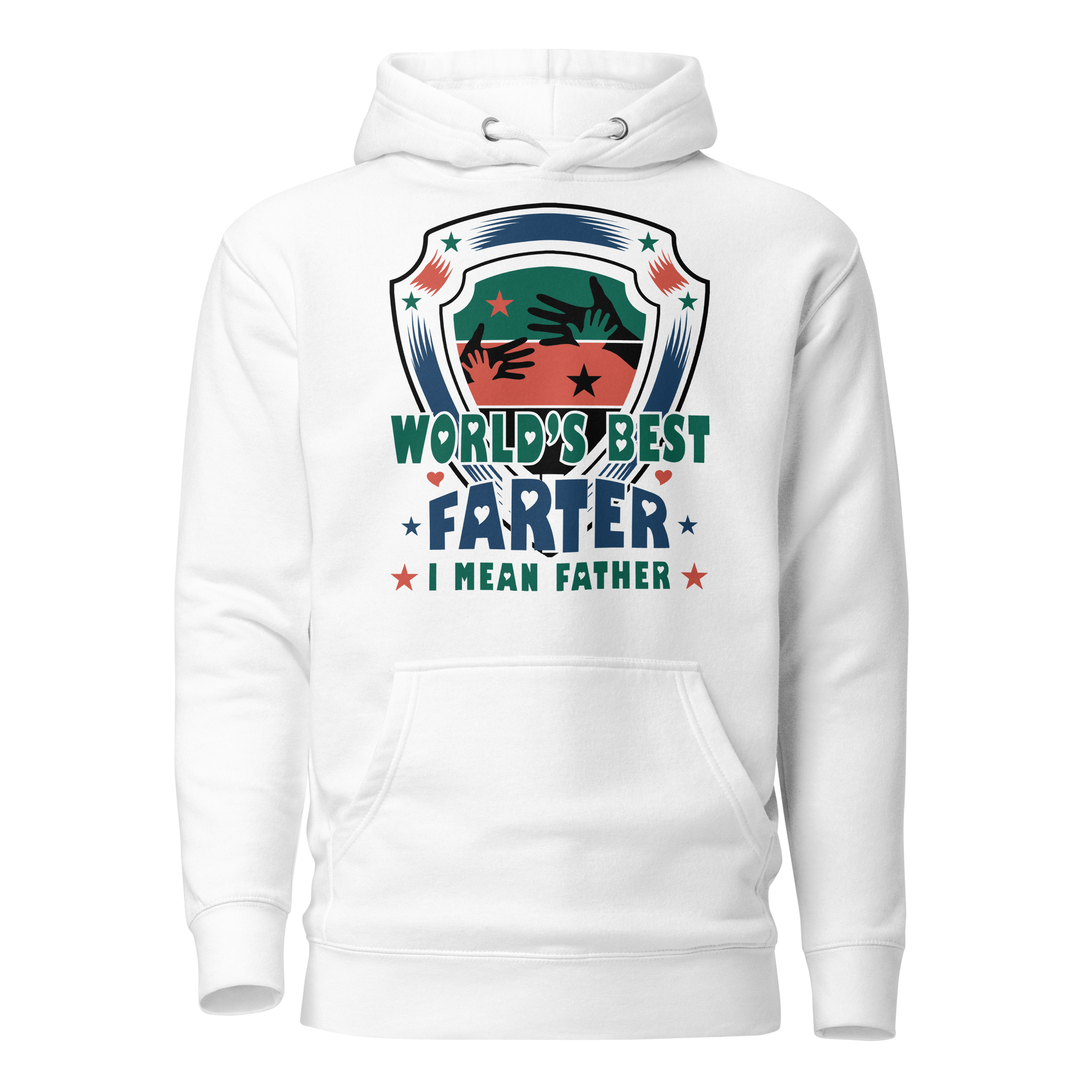 World's Best Farter I Mean Father Unisex Hoodie