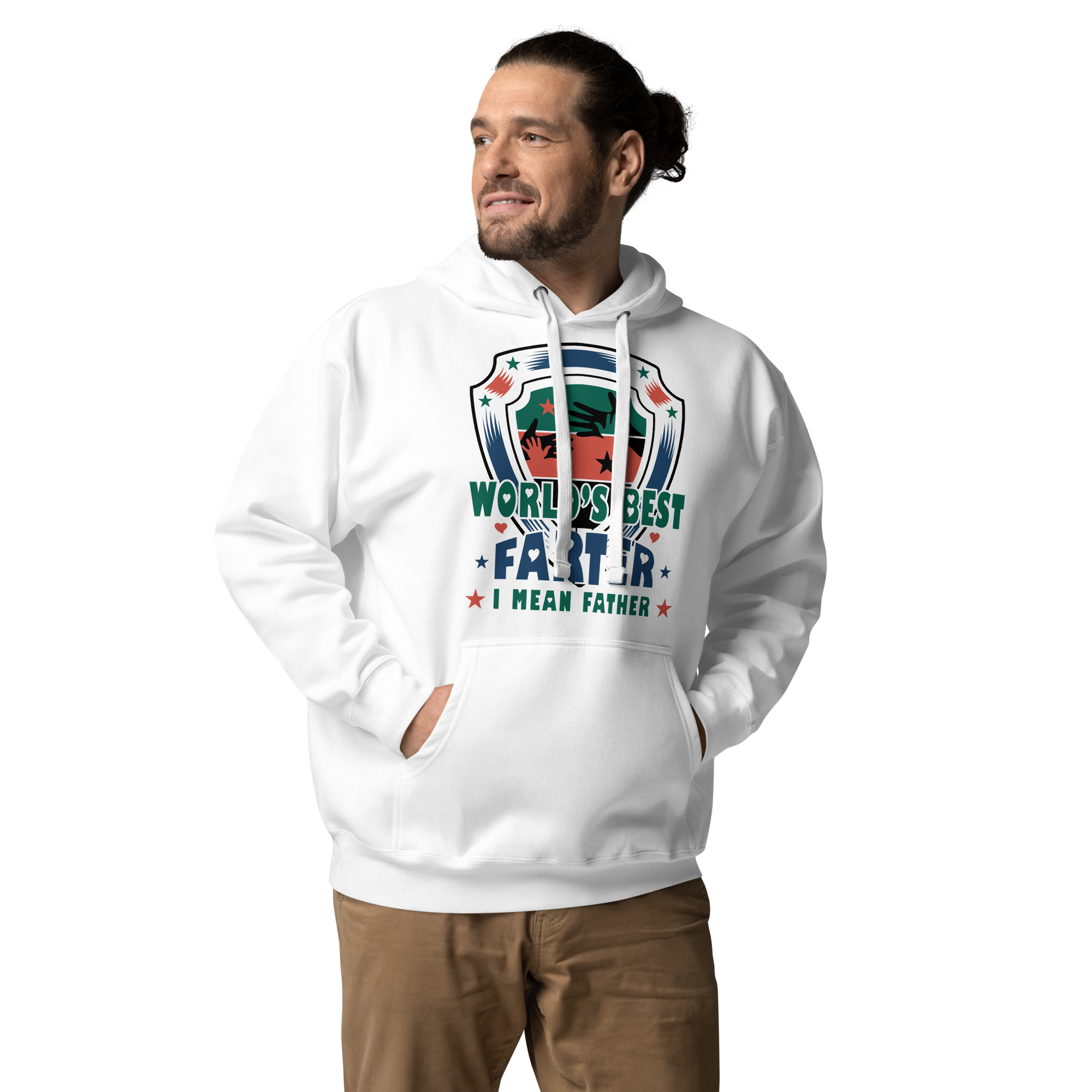 World's Best Farter I Mean Father Unisex Hoodie