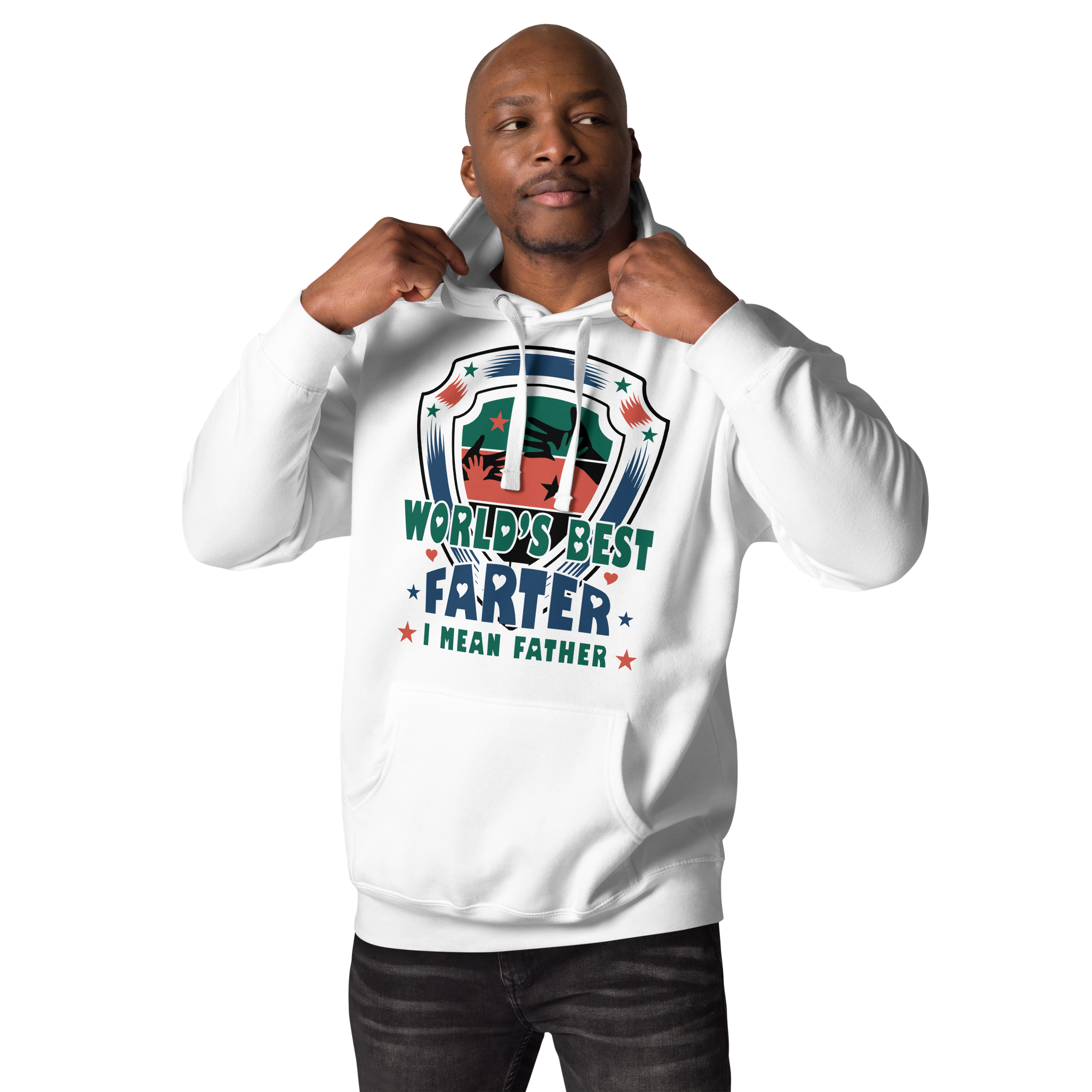 World's Best Farter I Mean Father Unisex Hoodie