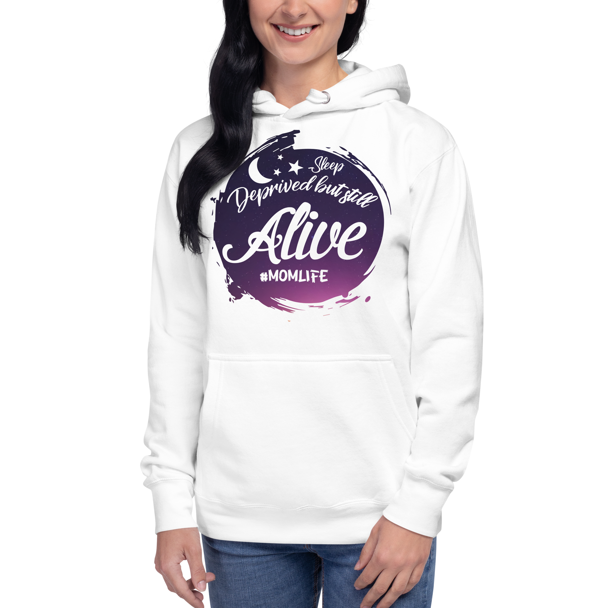 Sleep Deprived But Still Alive #momlife Unisex Hoodie