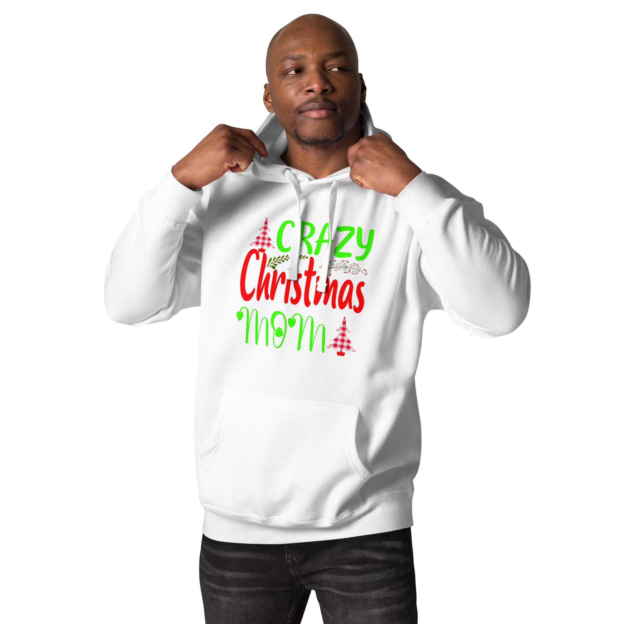 Crazy Christmas Mom Unisex Hoodie